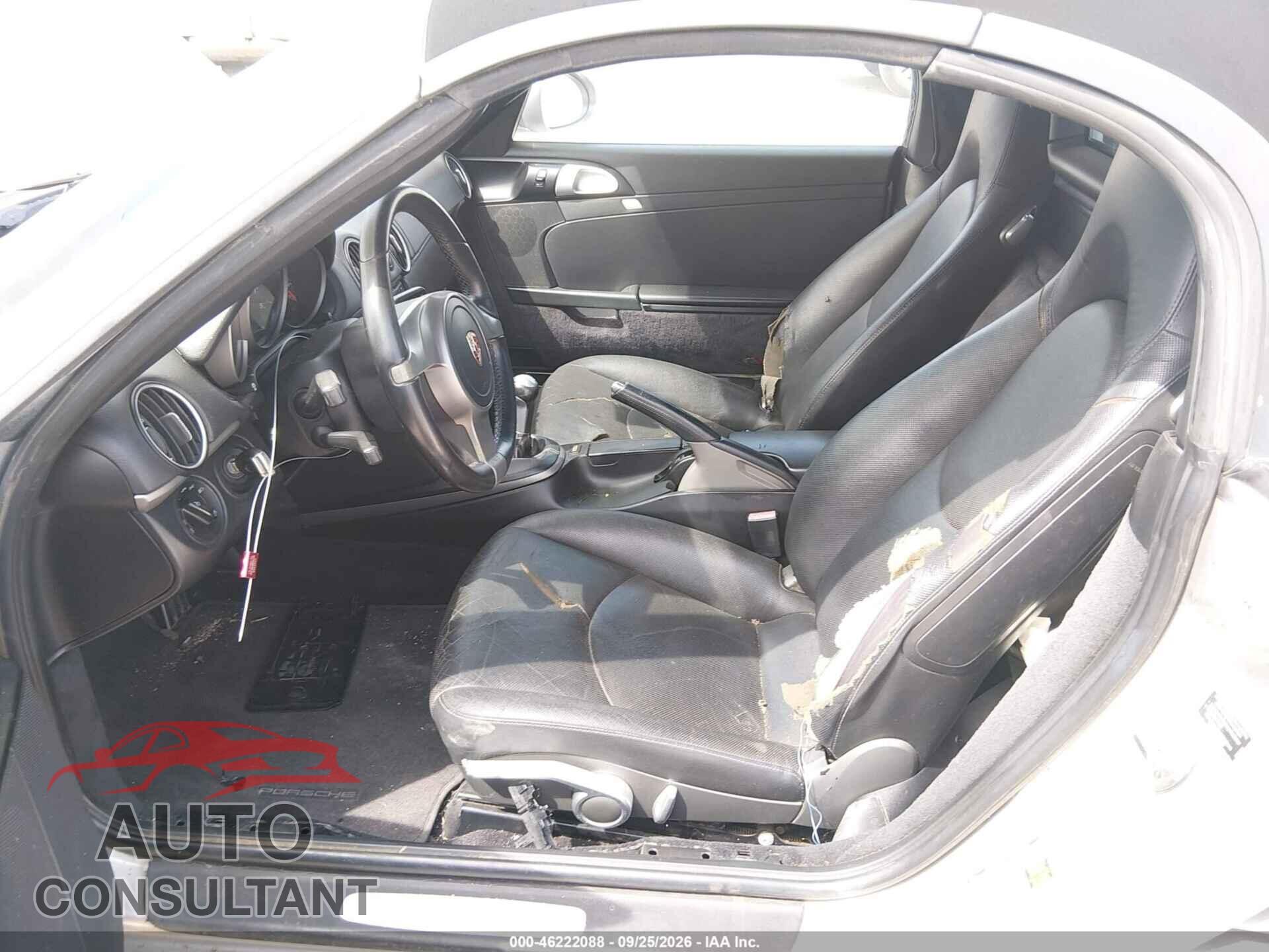 PORSCHE BOXSTER 2010 - WP0CA2A88AU710381