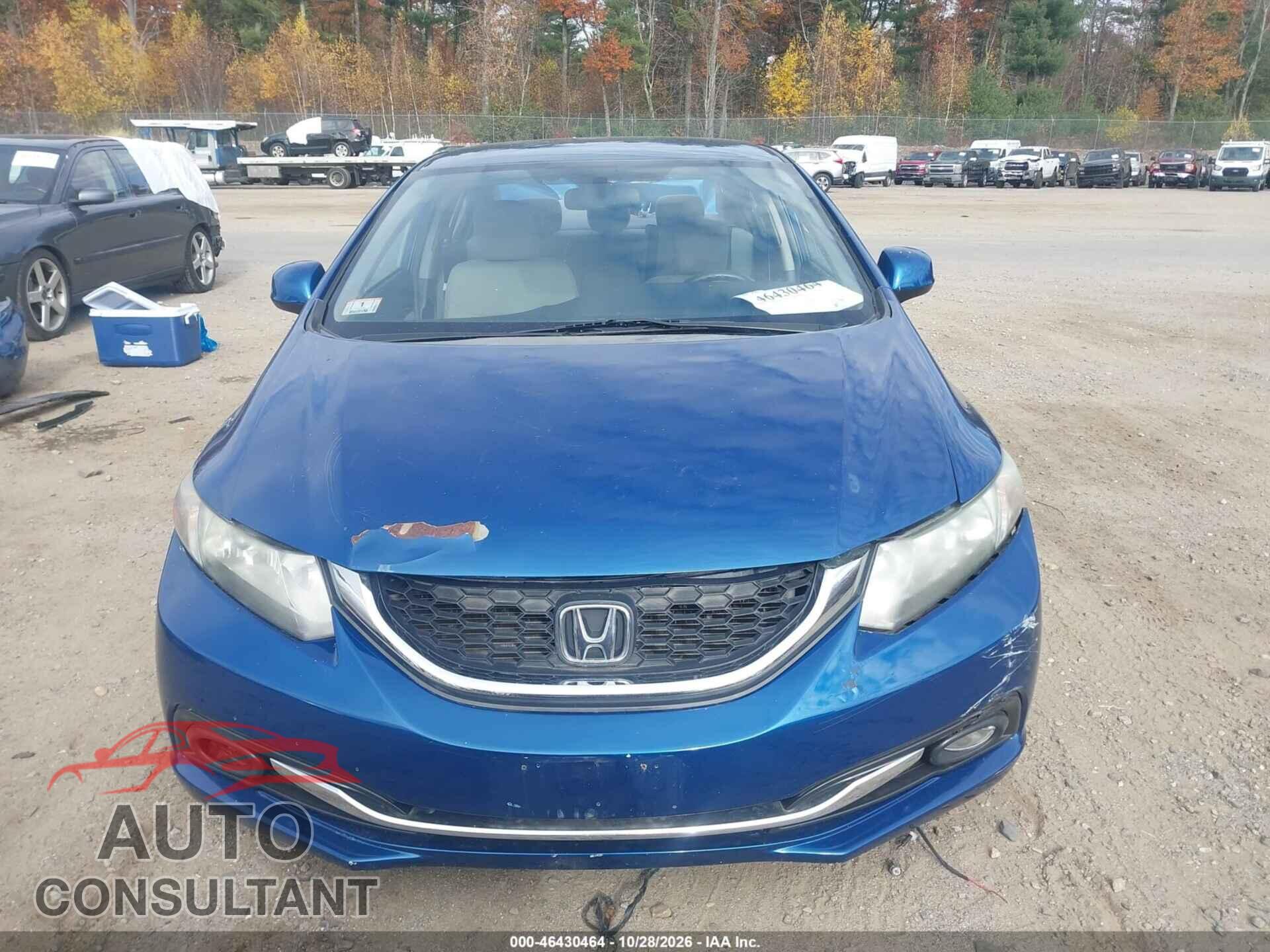 HONDA CIVIC 2013 - 2HGFB2F58DH525958