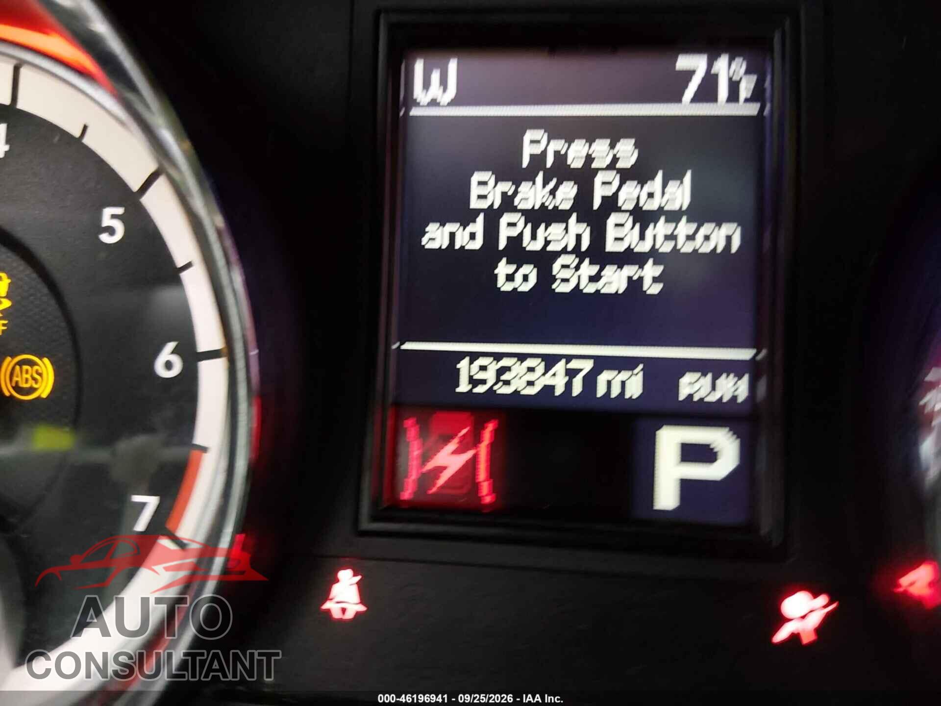 DODGE DURANGO 2012 - 1C4RDHDG7CC334871