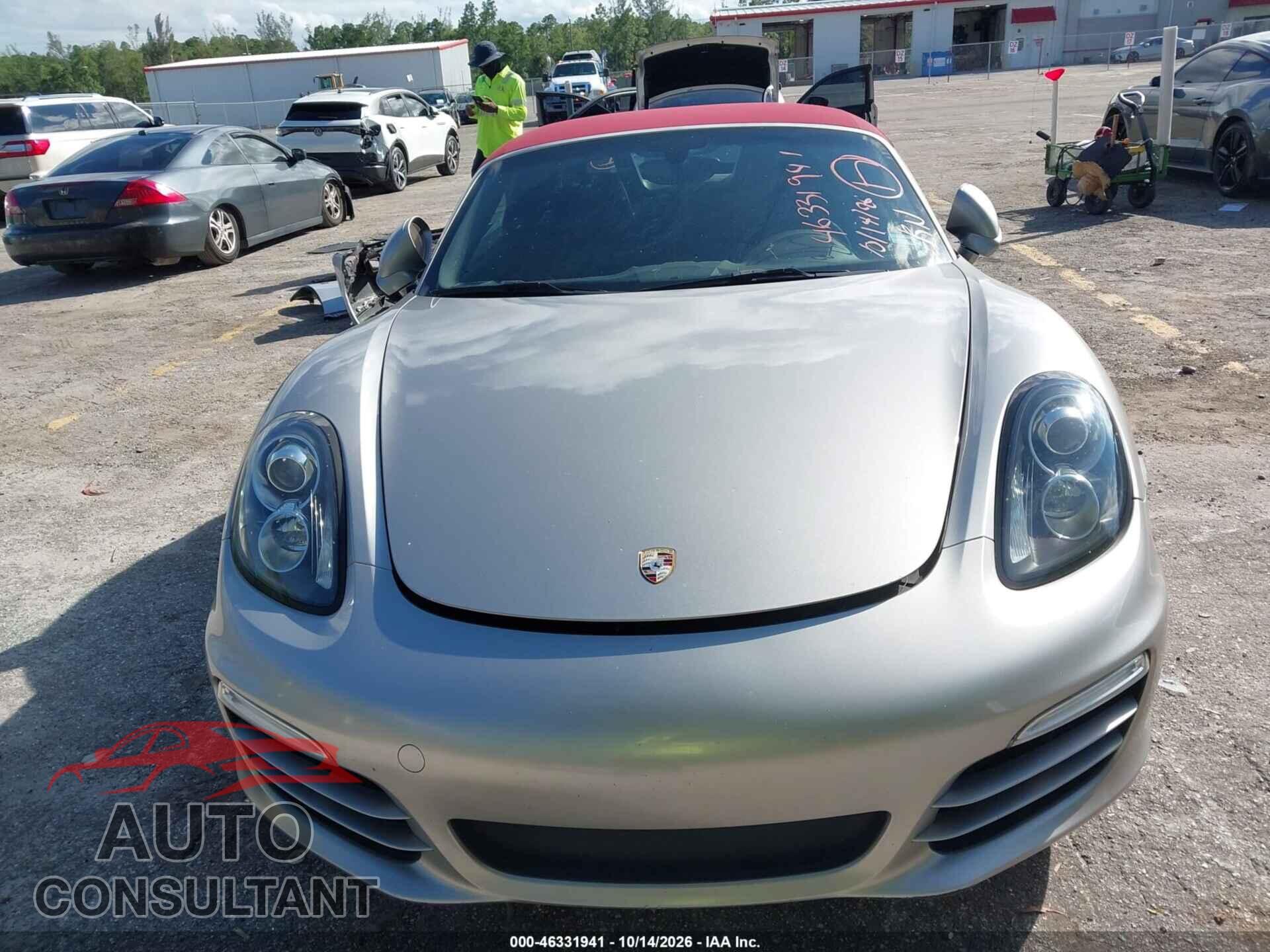 PORSCHE BOXSTER 2013 - WP0CA2A88DK112386