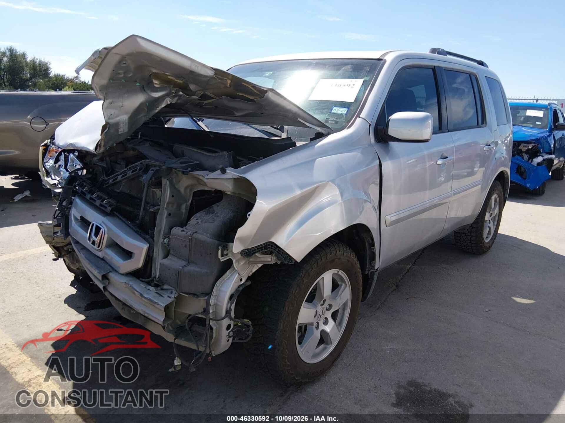 HONDA PILOT 2011 - 5FNYF3H75BB046688