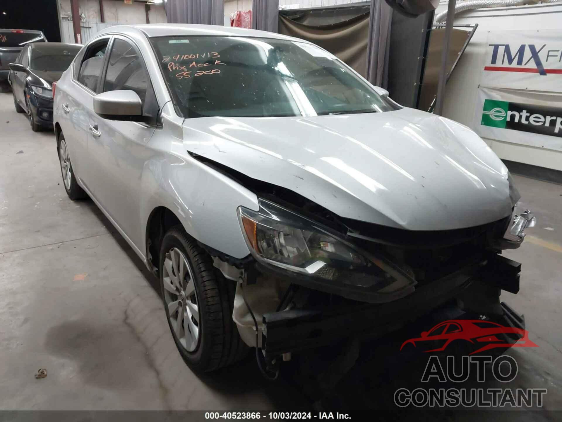 NISSAN SENTRA 2017 - 3N1AB7AP9HY212094