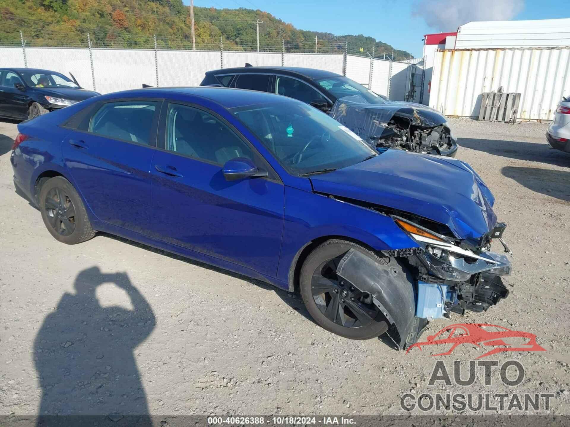 HYUNDAI ELANTRA 2021 - KMHLS4AG5MU094610