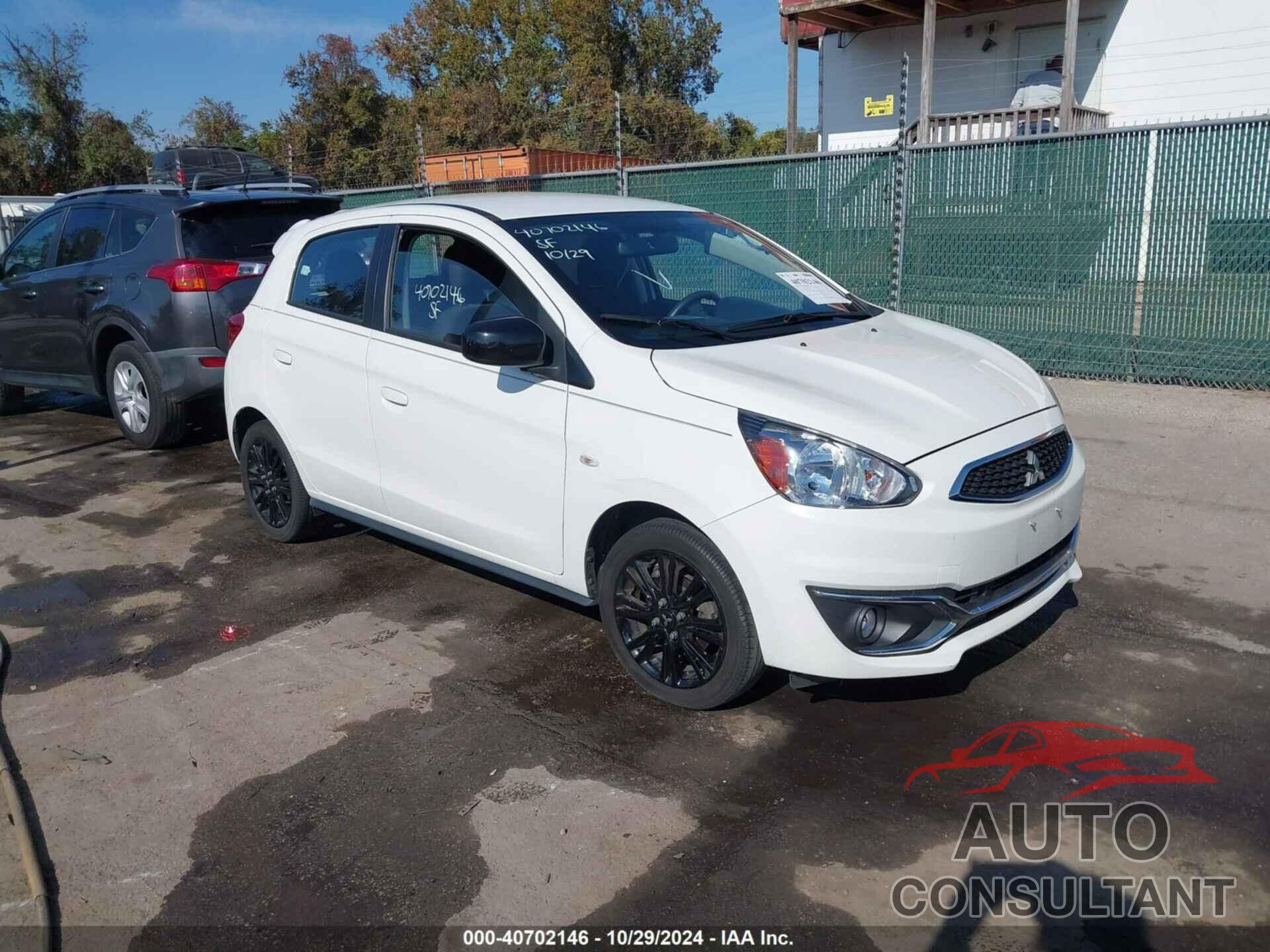 MITSUBISHI MIRAGE 2019 - ML32A5HJ8KH006426