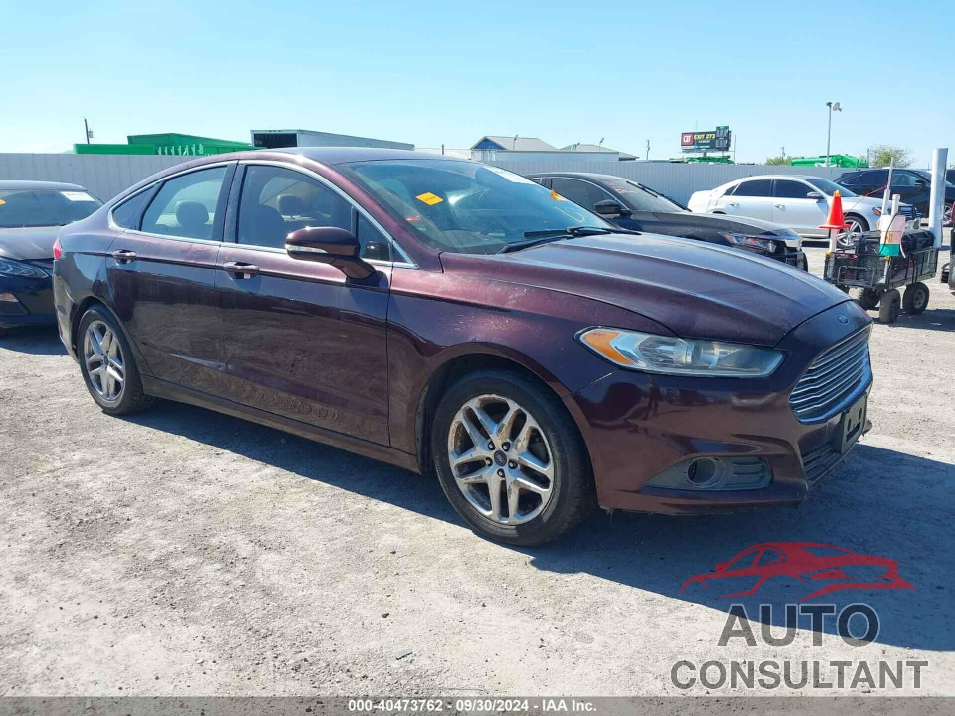 FORD FUSION 2013 - 3FA6P0HR1DR378641