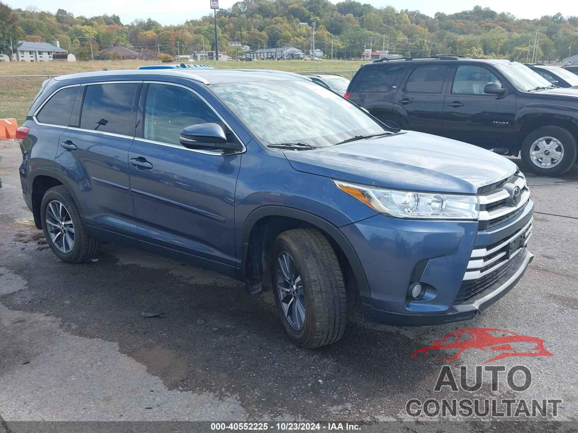 TOYOTA HIGHLANDER 2019 - 5TDJZRFH5KS926230