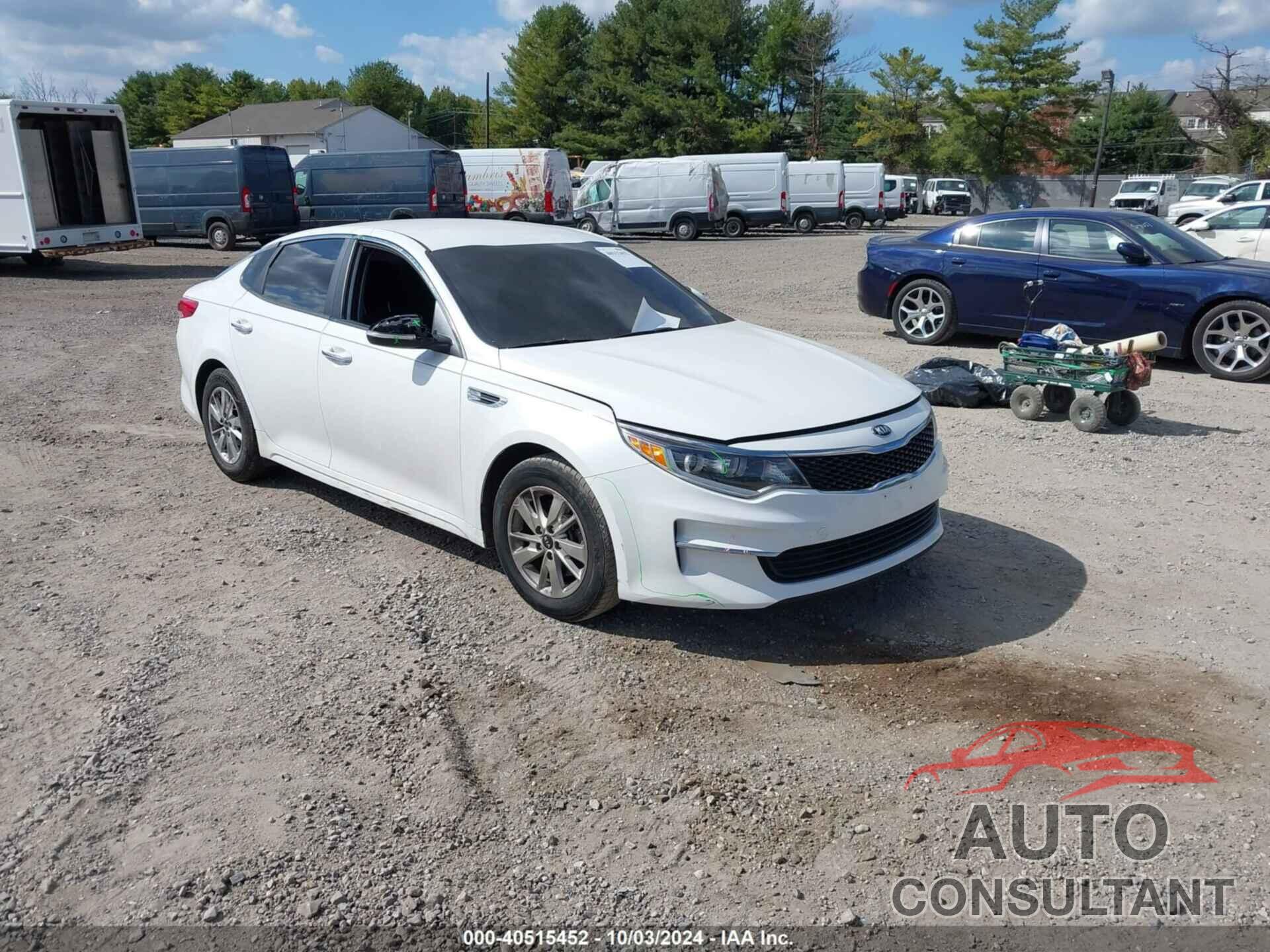 KIA OPTIMA 2017 - KNAGT4L36H5138009