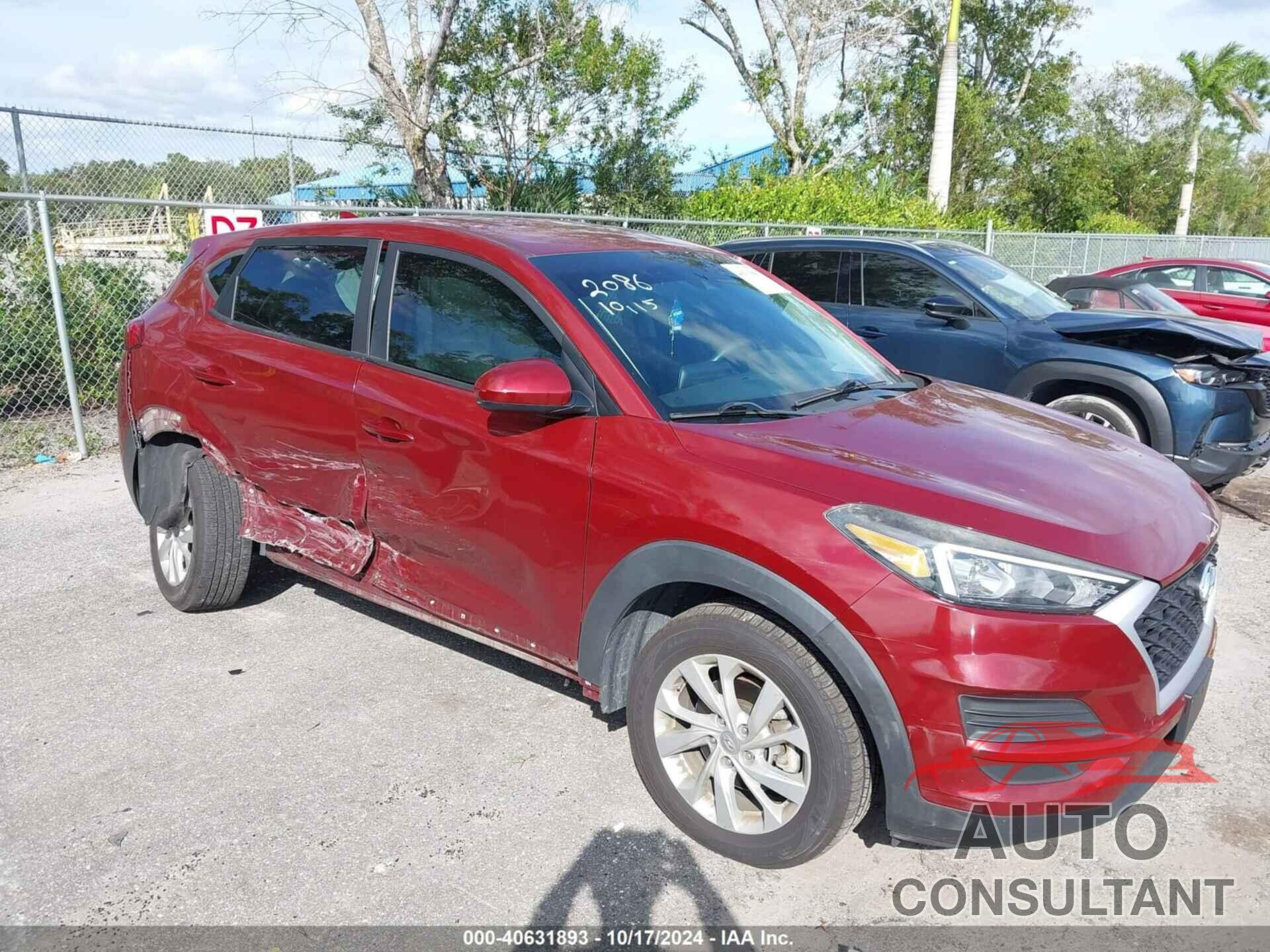 HYUNDAI TUCSON 2020 - KM8J2CA49LU120986