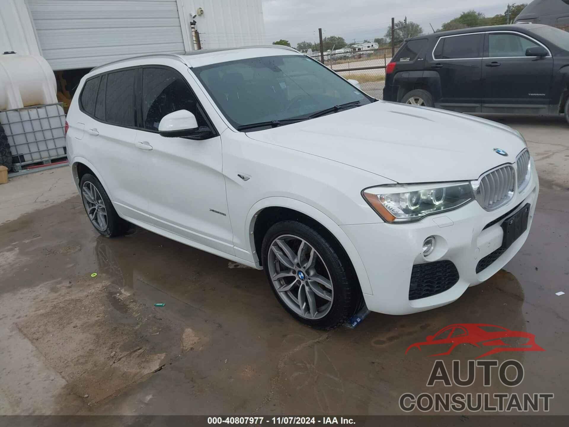 BMW X3 2016 - 5UXWX7C54G0S17677