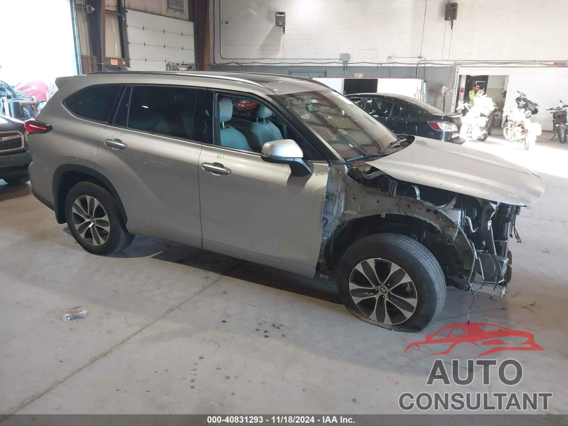 TOYOTA HIGHLANDER 2021 - 5TDGZRBH0MS147420