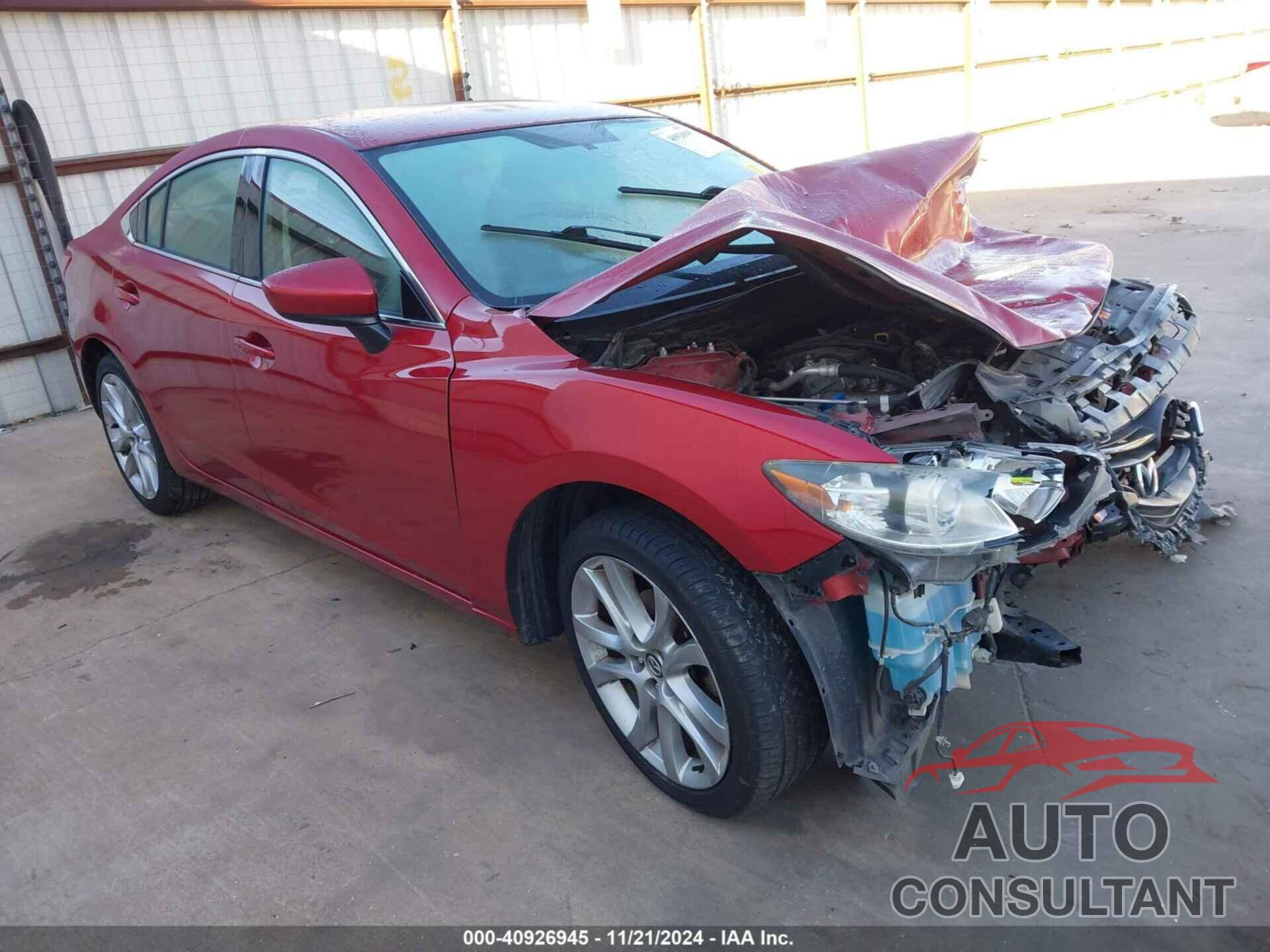 MAZDA MAZDA6 2016 - JM1GJ1V55G1439625