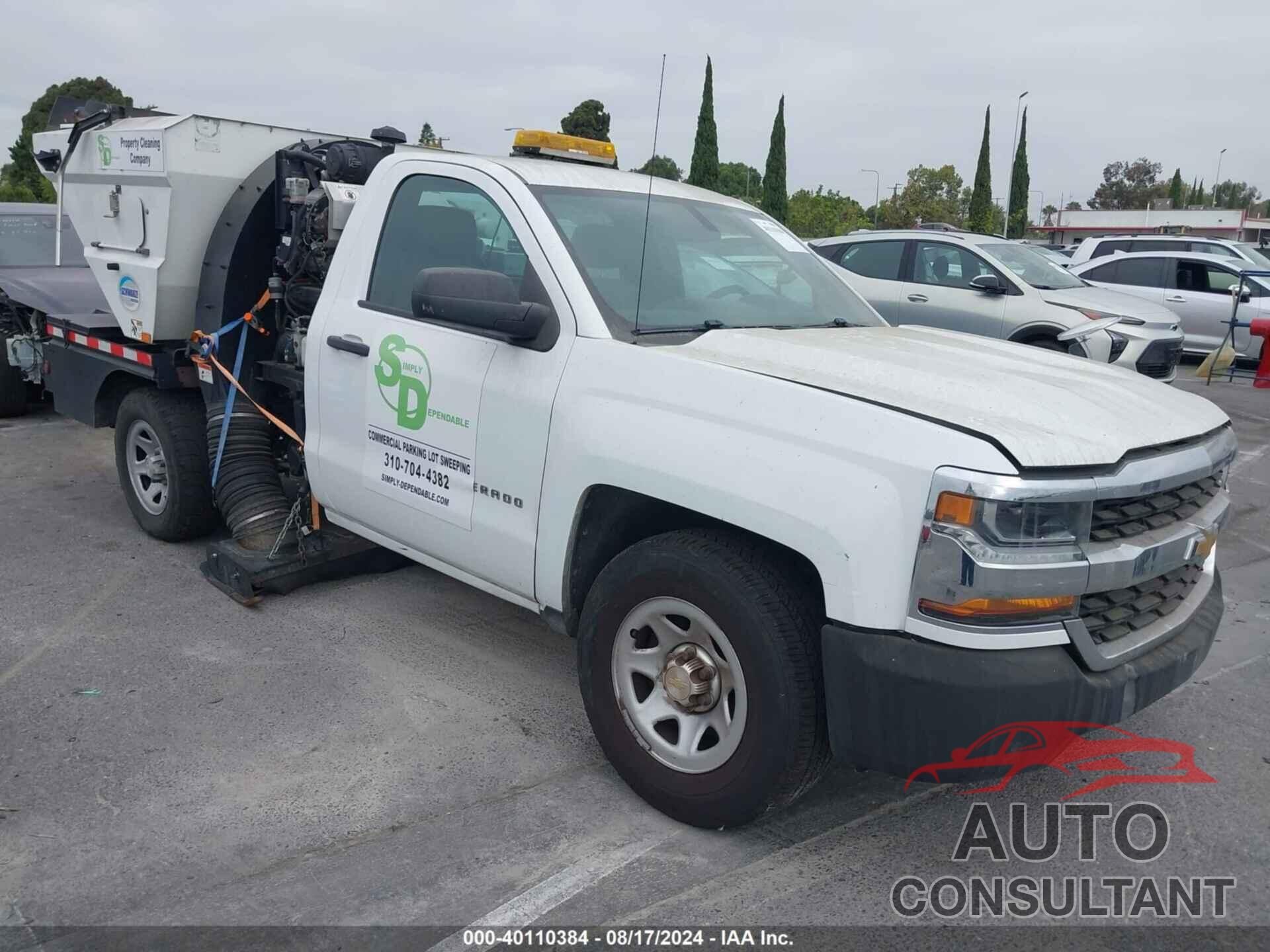 CHEVROLET SILVERADO 2016 - 1GCNCNEH8GZ247264