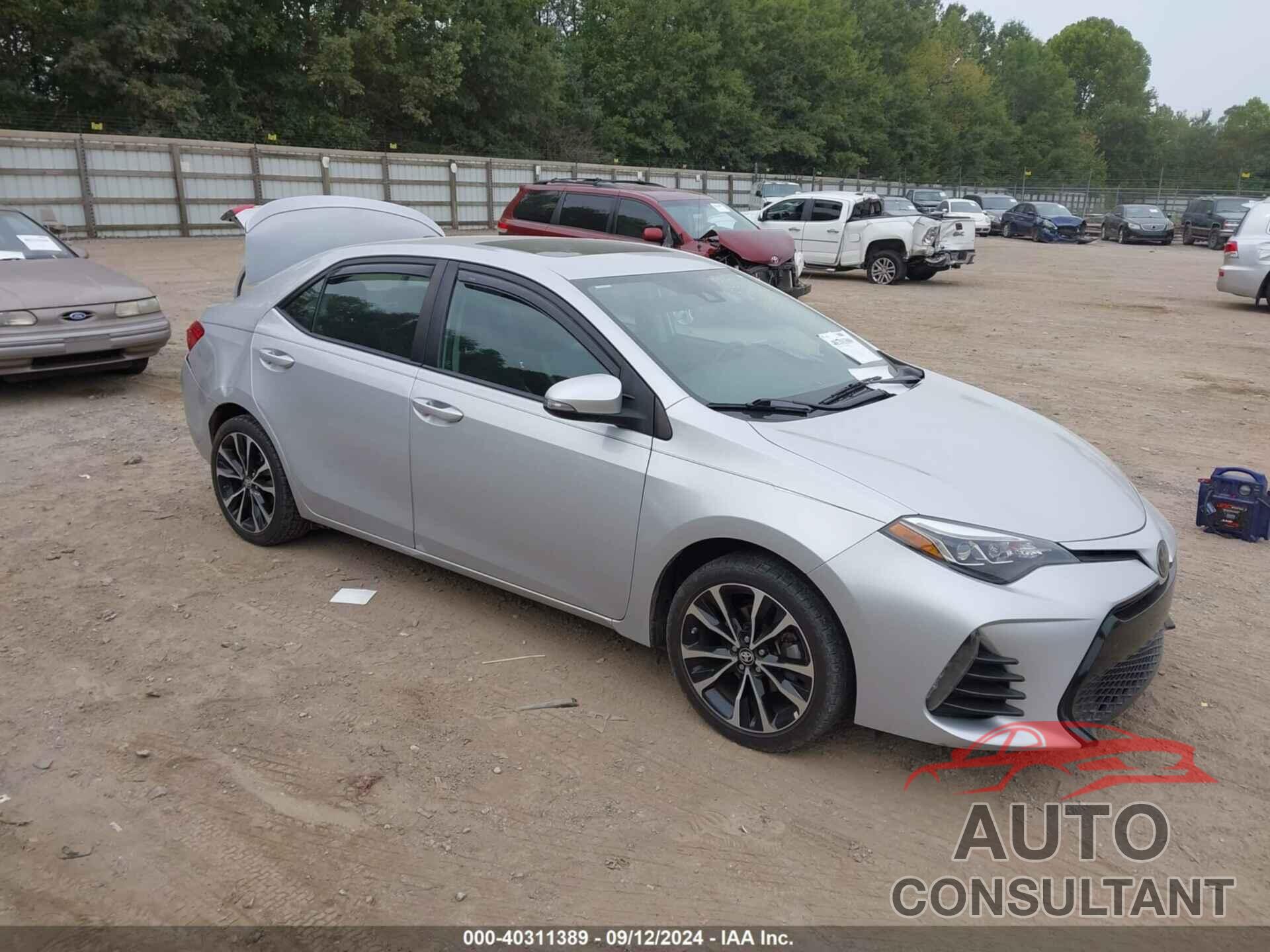 TOYOTA COROLLA 2019 - 2T1BURHEXKC172546