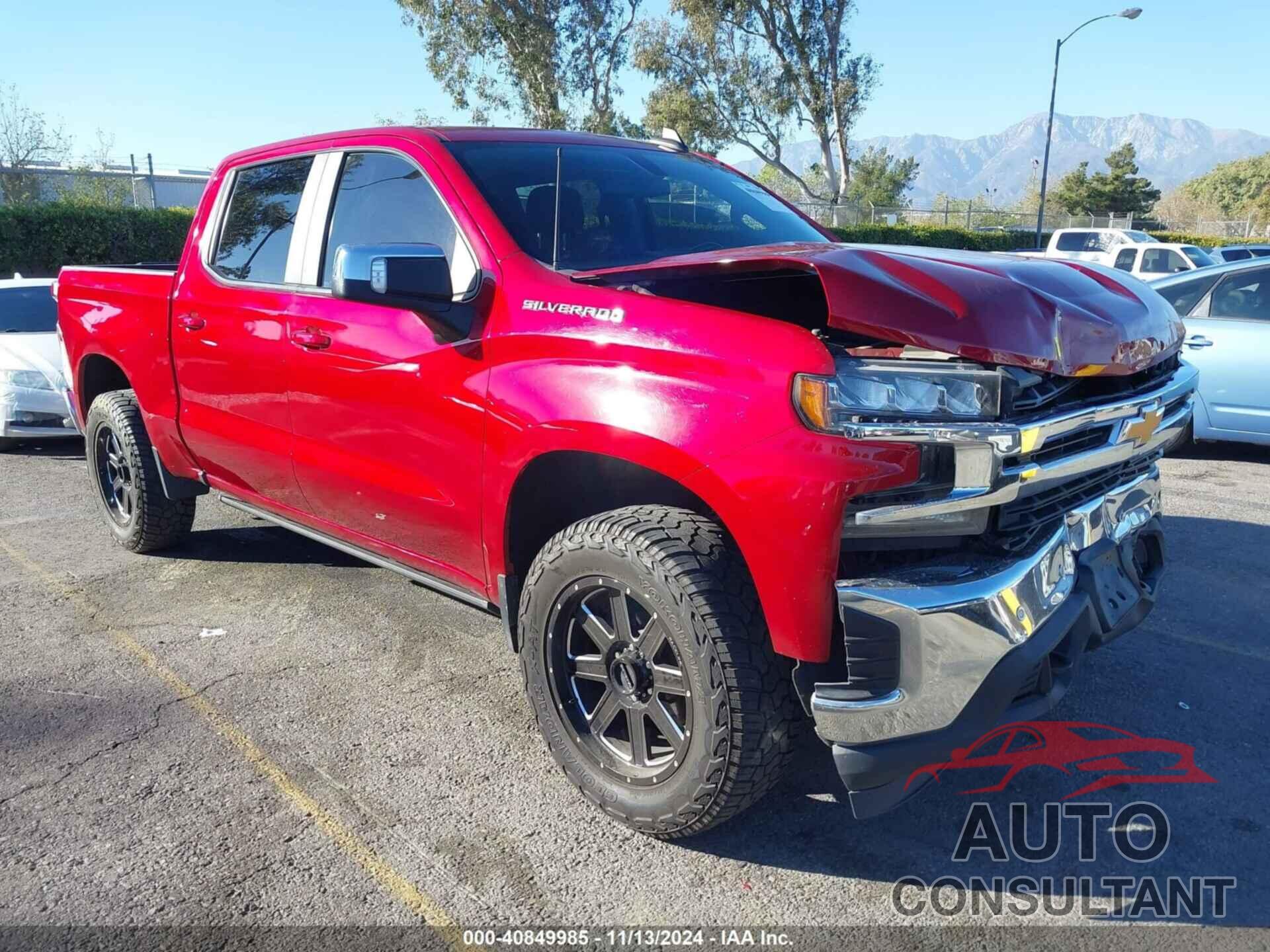 CHEVROLET SILVERADO 1500 2021 - 3GCPWCED1MG147245