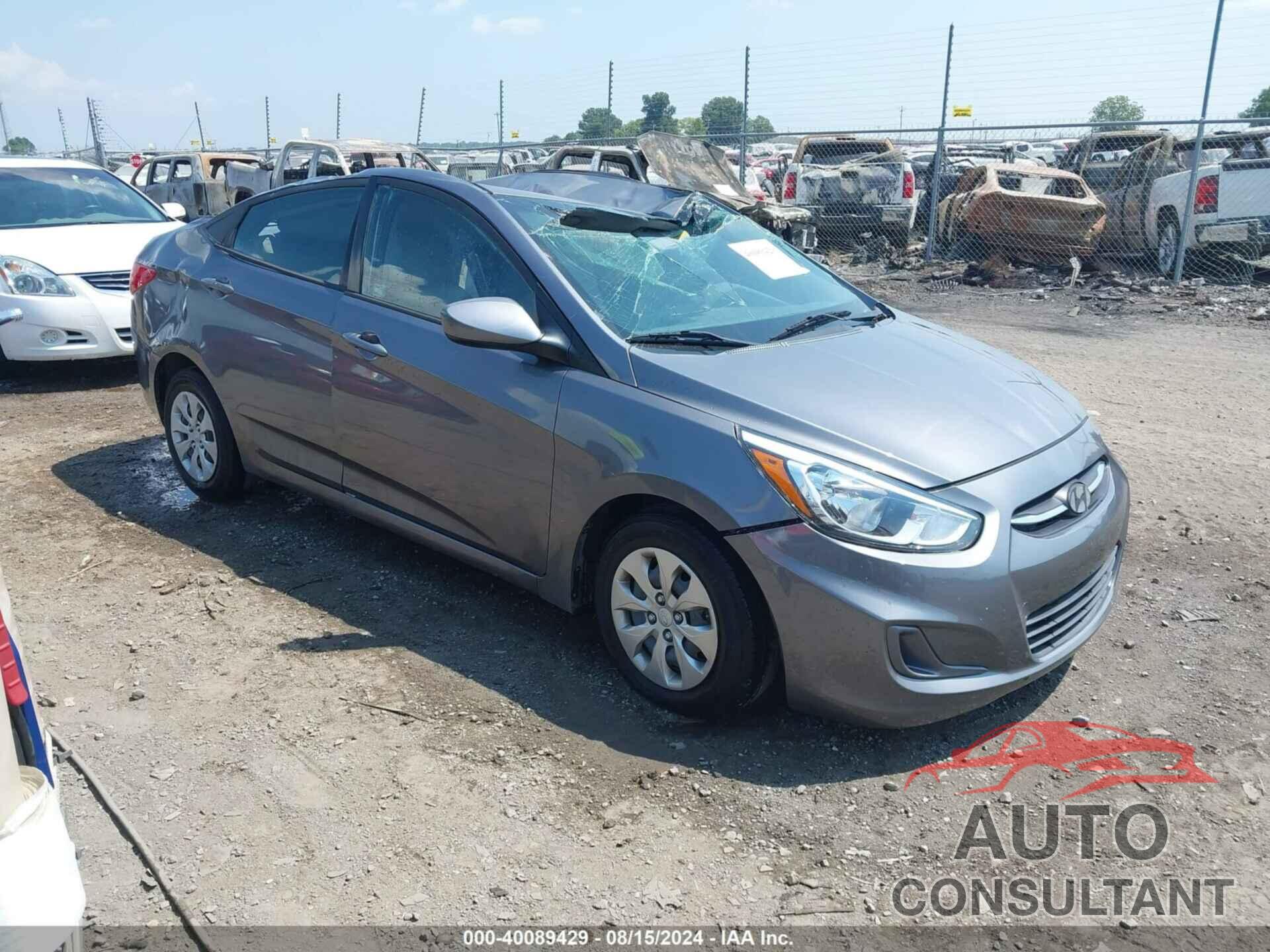 HYUNDAI ACCENT 2017 - KMHCT4AE7HU223495