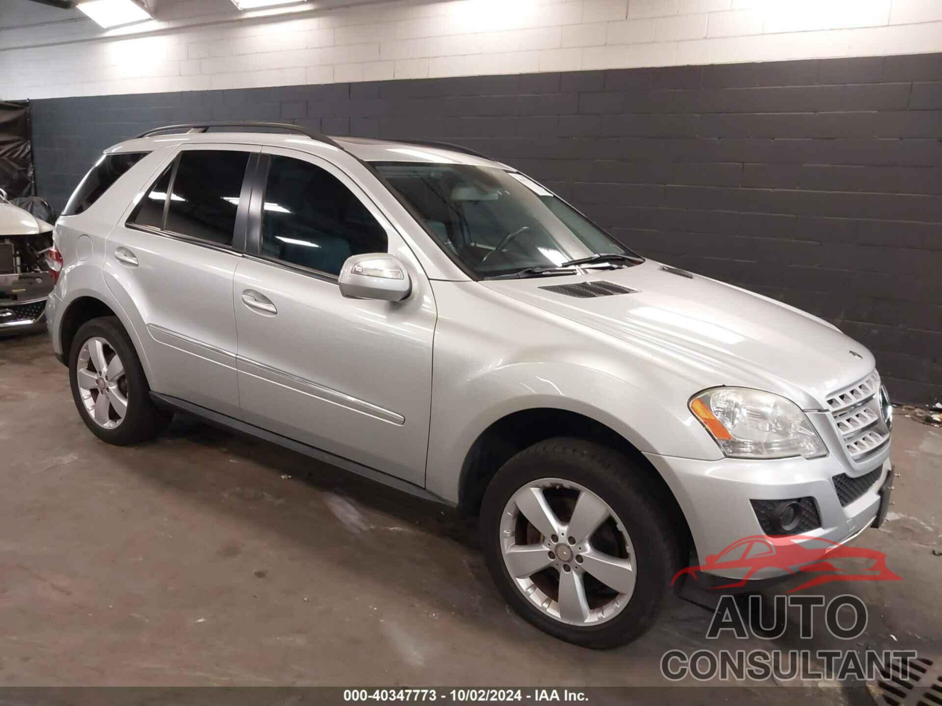MERCEDES-BENZ ML 350 2009 - 4JGBB86E99A469143