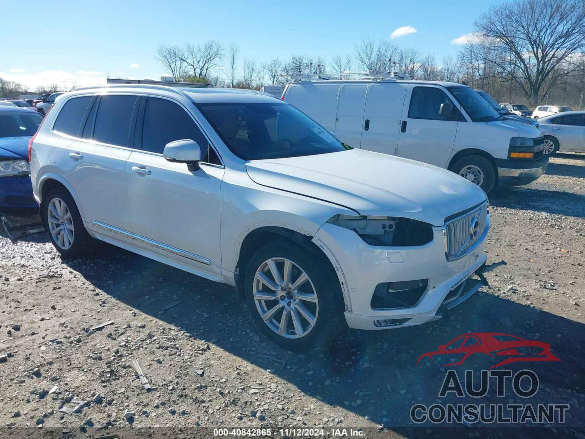 VOLVO XC90 2016 - YV4A22PL7G1037669