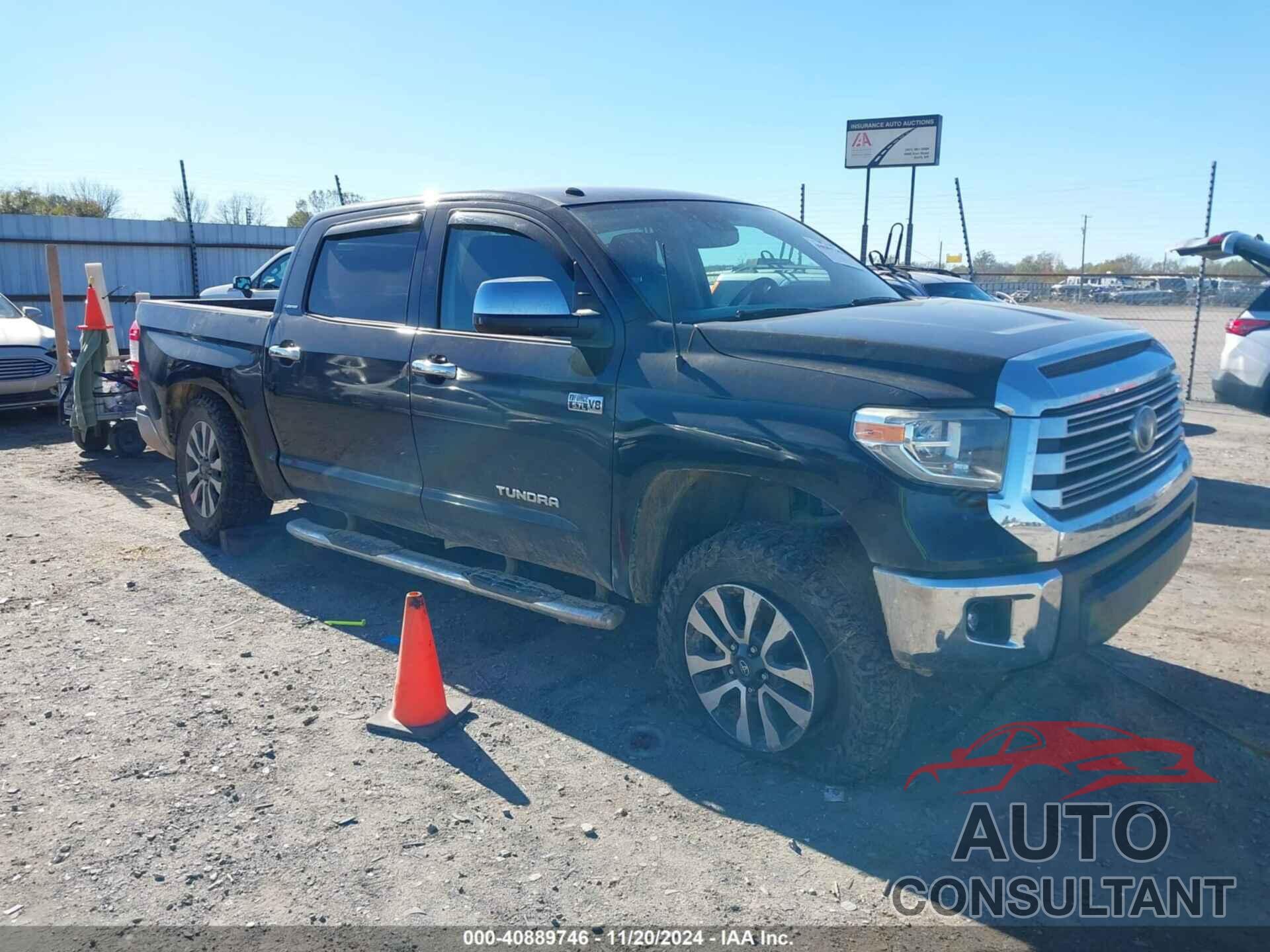 TOYOTA TUNDRA 2018 - 5TFHW5F19JX680374