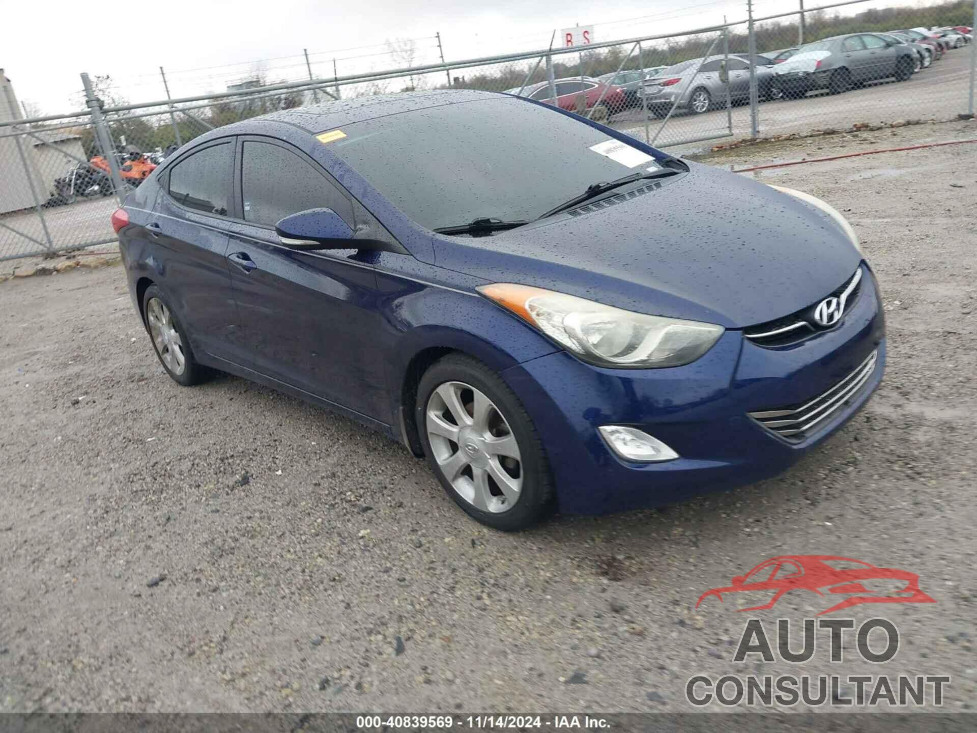 HYUNDAI ELANTRA 2013 - 5NPDH4AEXDH421941