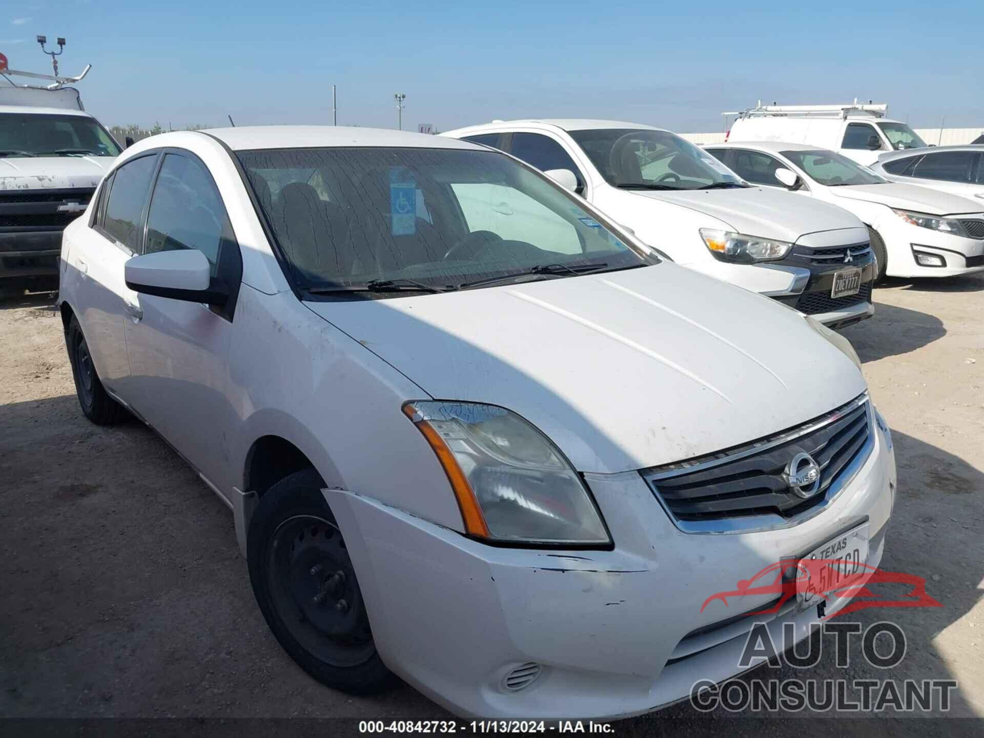 NISSAN SENTRA 2010 - 3N1AB6AP3AL641809