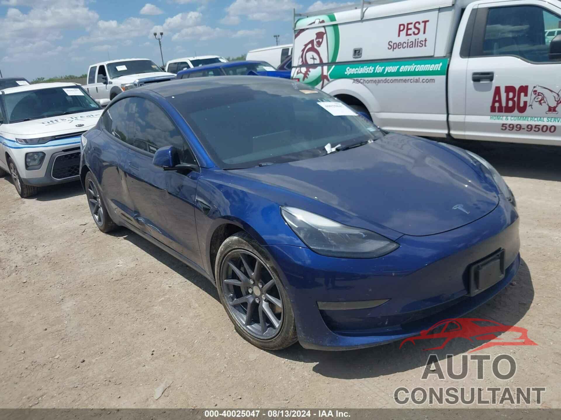 TESLA MODEL 3 2022 - 5YJ3E1EA1NF190597