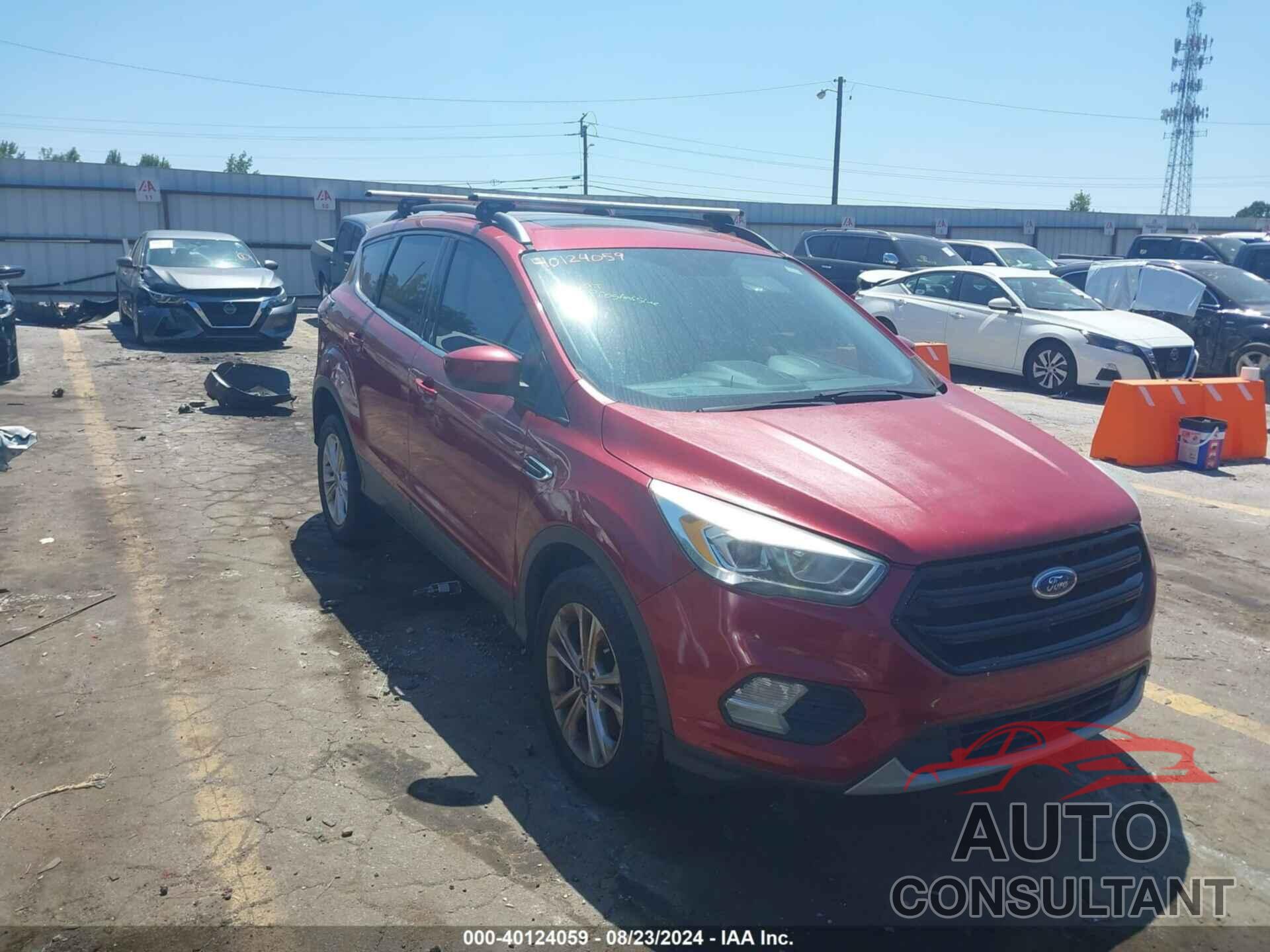 FORD ESCAPE 2017 - 1FMCU0G92HUB48897