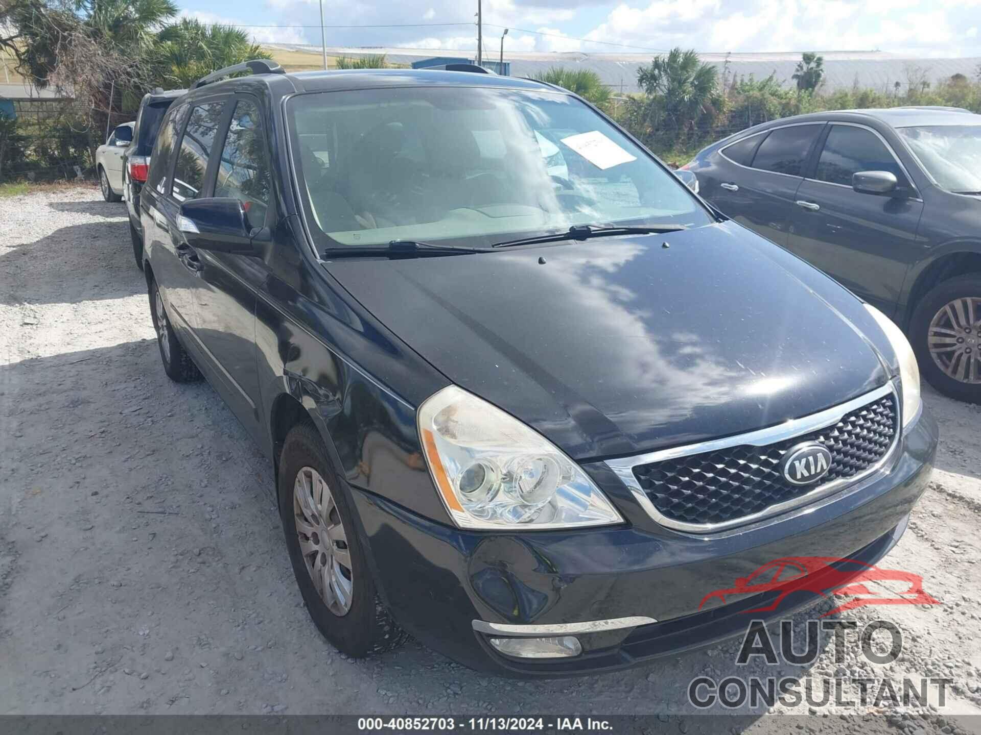 KIA SEDONA 2014 - KNDMG4C71E6574995