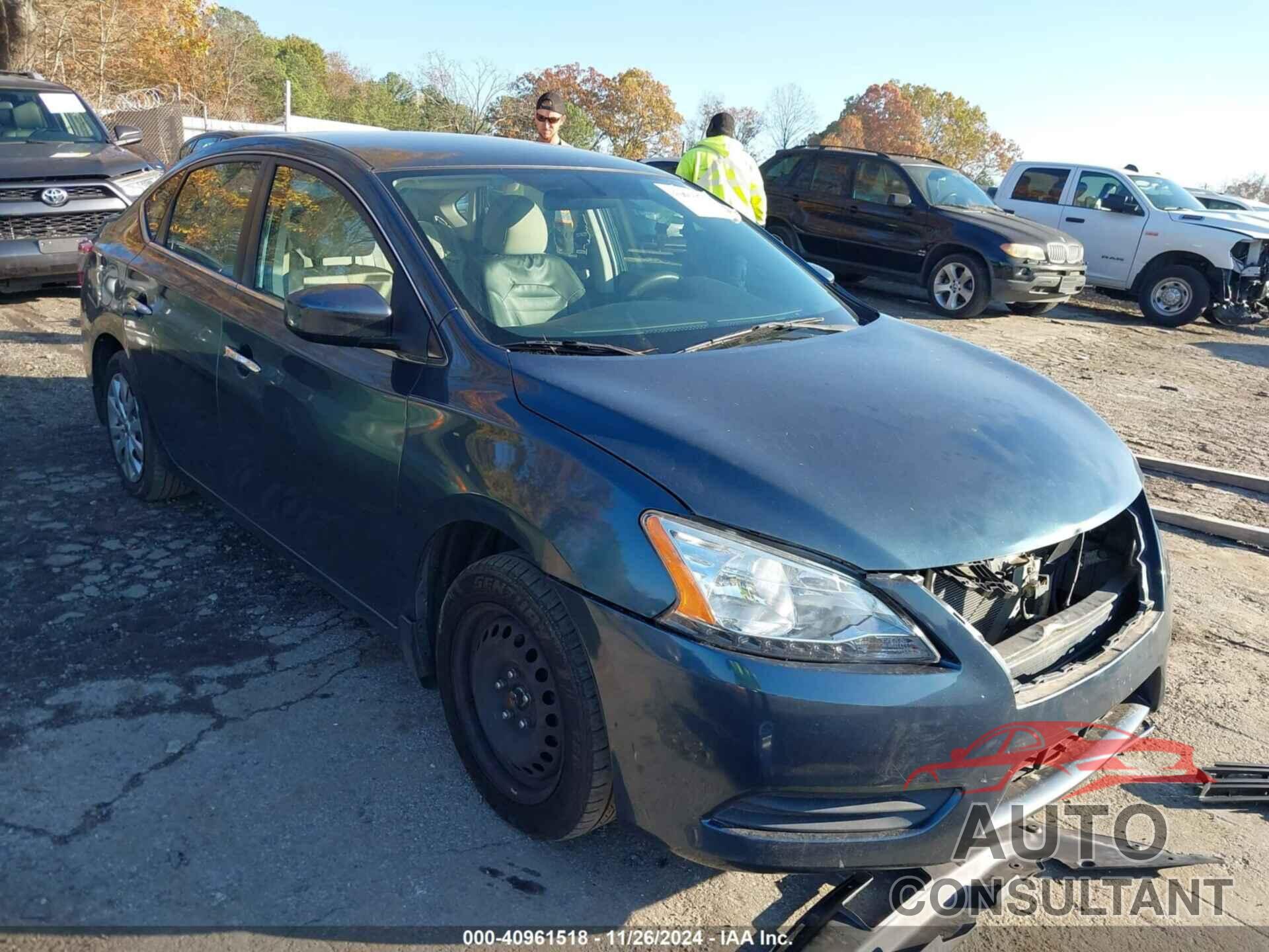 NISSAN SENTRA 2015 - 3N1AB7AP5FY270474