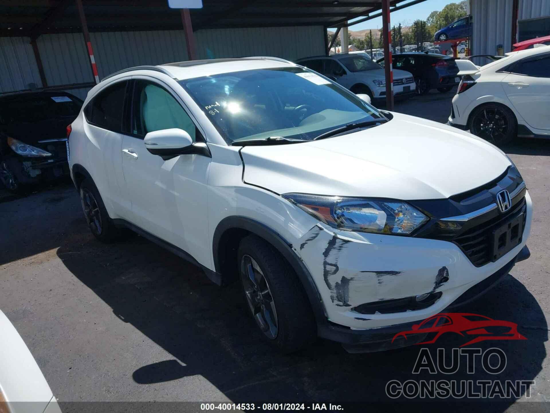 HONDA HR-V 2018 - 3CZRU5H71JM705232