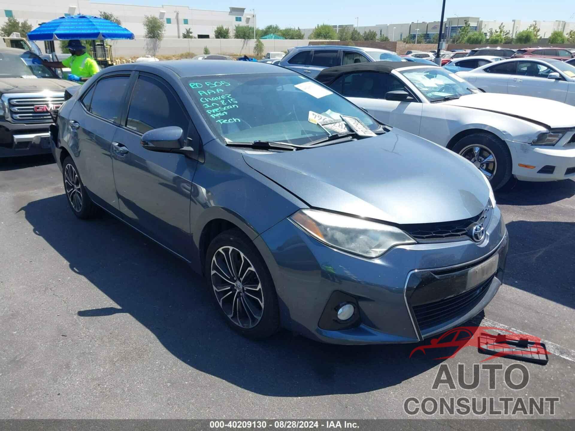 TOYOTA COROLLA 2016 - 5YFBURHE9GP481299