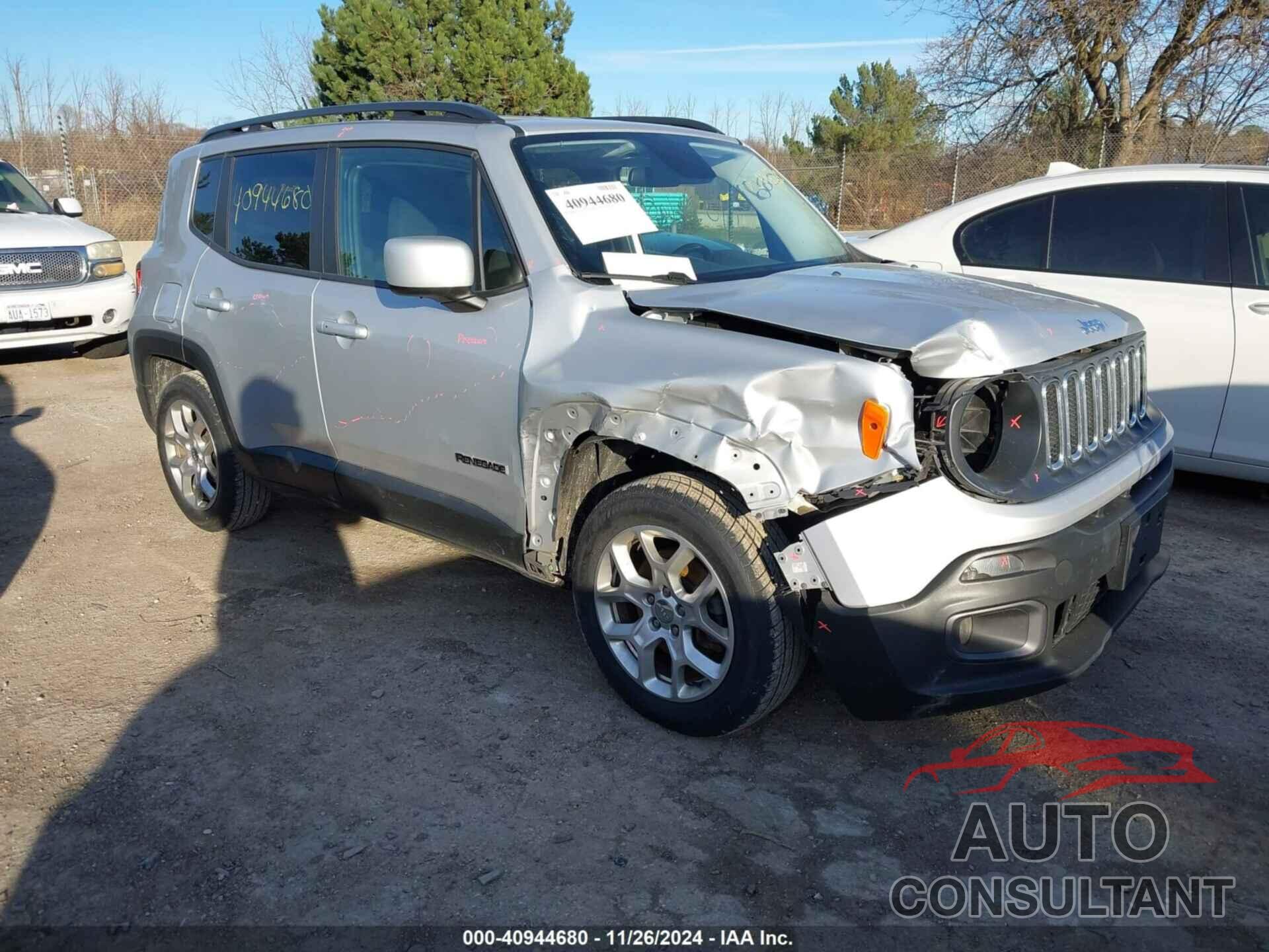 JEEP RENEGADE 2017 - ZACCJABB2HPG46337