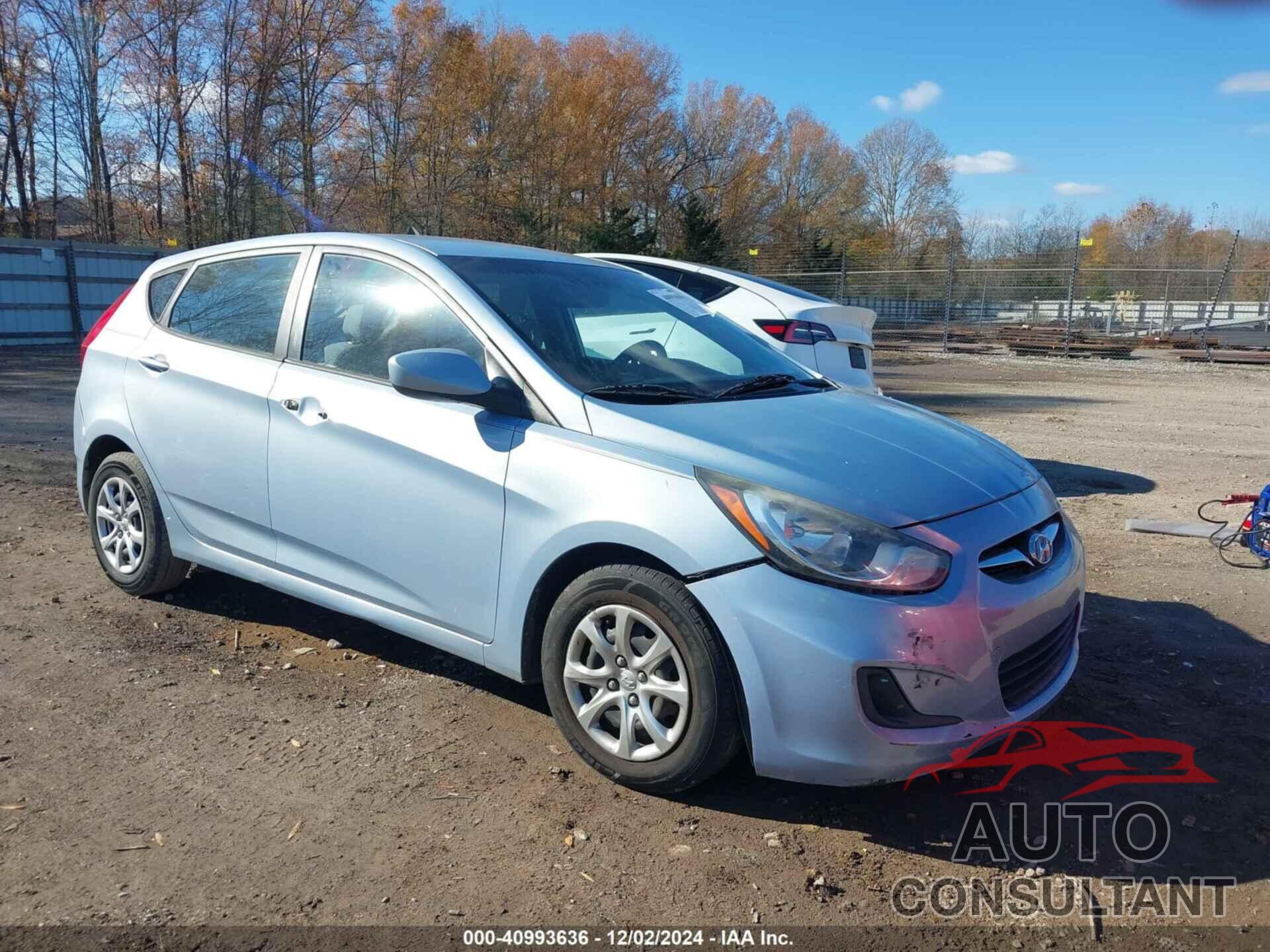 HYUNDAI ACCENT 2013 - KMHCT5AE9DU080274