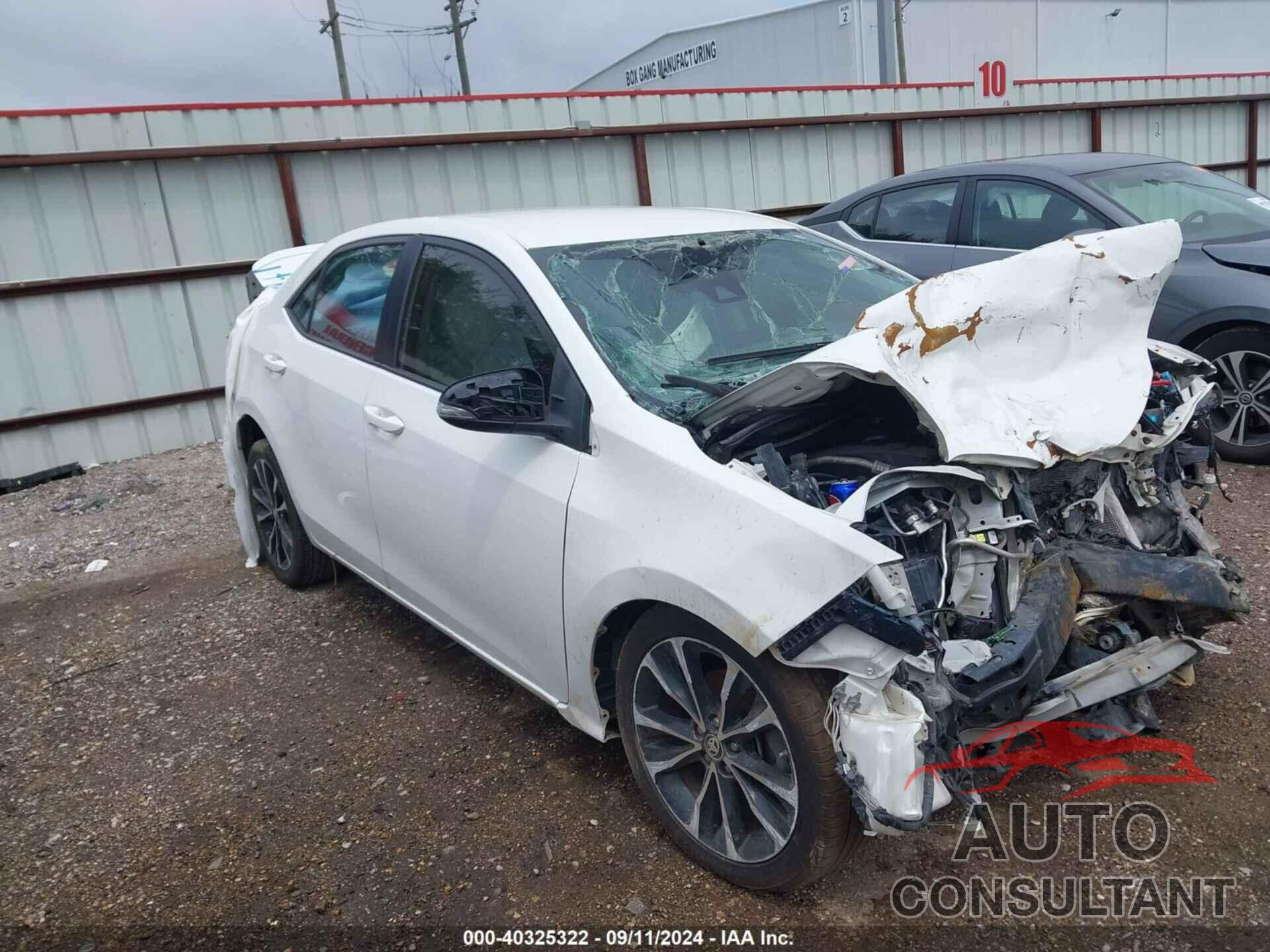 TOYOTA COROLLA 2018 - 5YFBURHE7JP839393