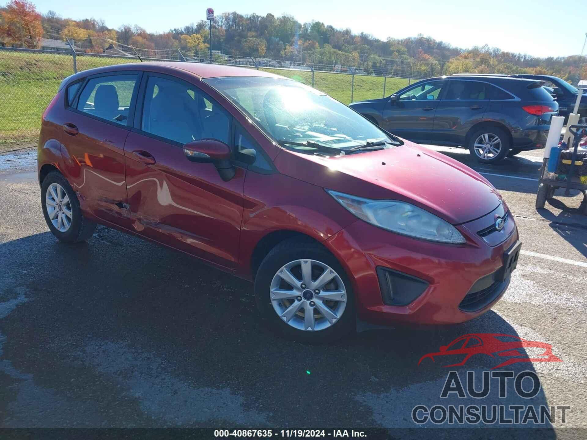 FORD FIESTA 2013 - 3FADP4EJ9DM214547