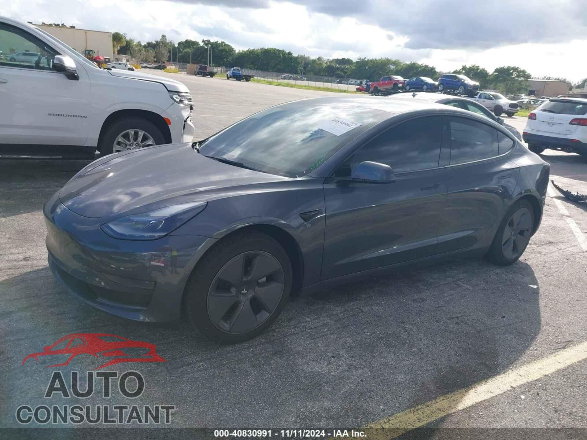 TESLA MODEL 3 2022 - 5YJ3E1EA2NF250502
