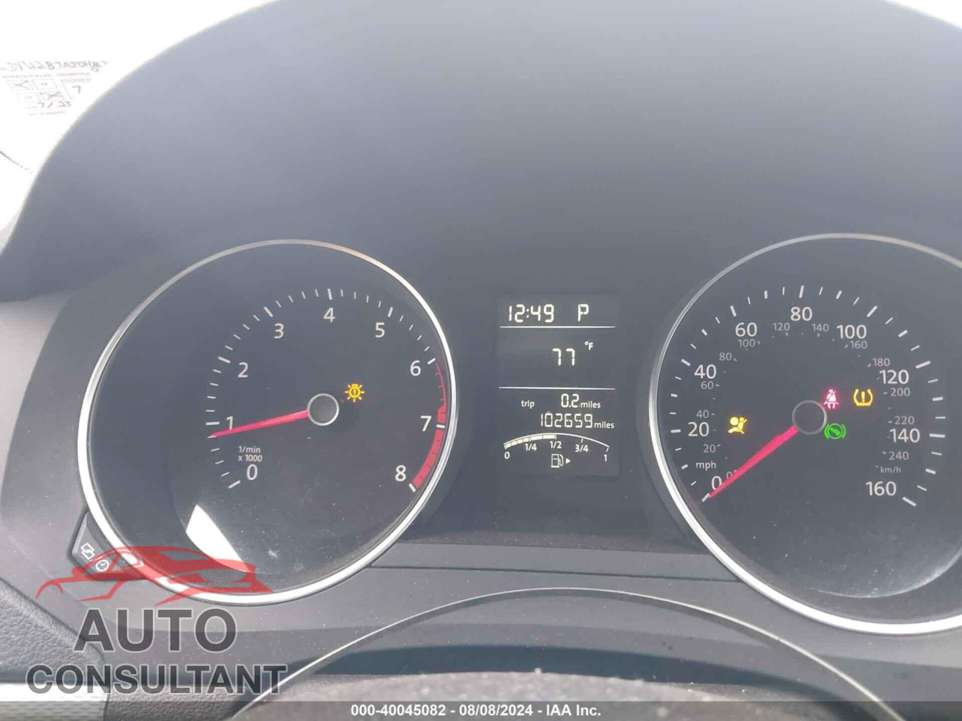 VOLKSWAGEN JETTA 2017 - 3VW2B7AJ0HM373029