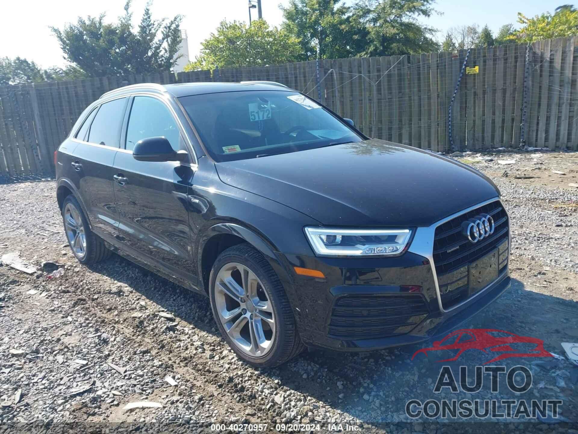 AUDI Q3 2016 - WA1GFCFS2GR018877