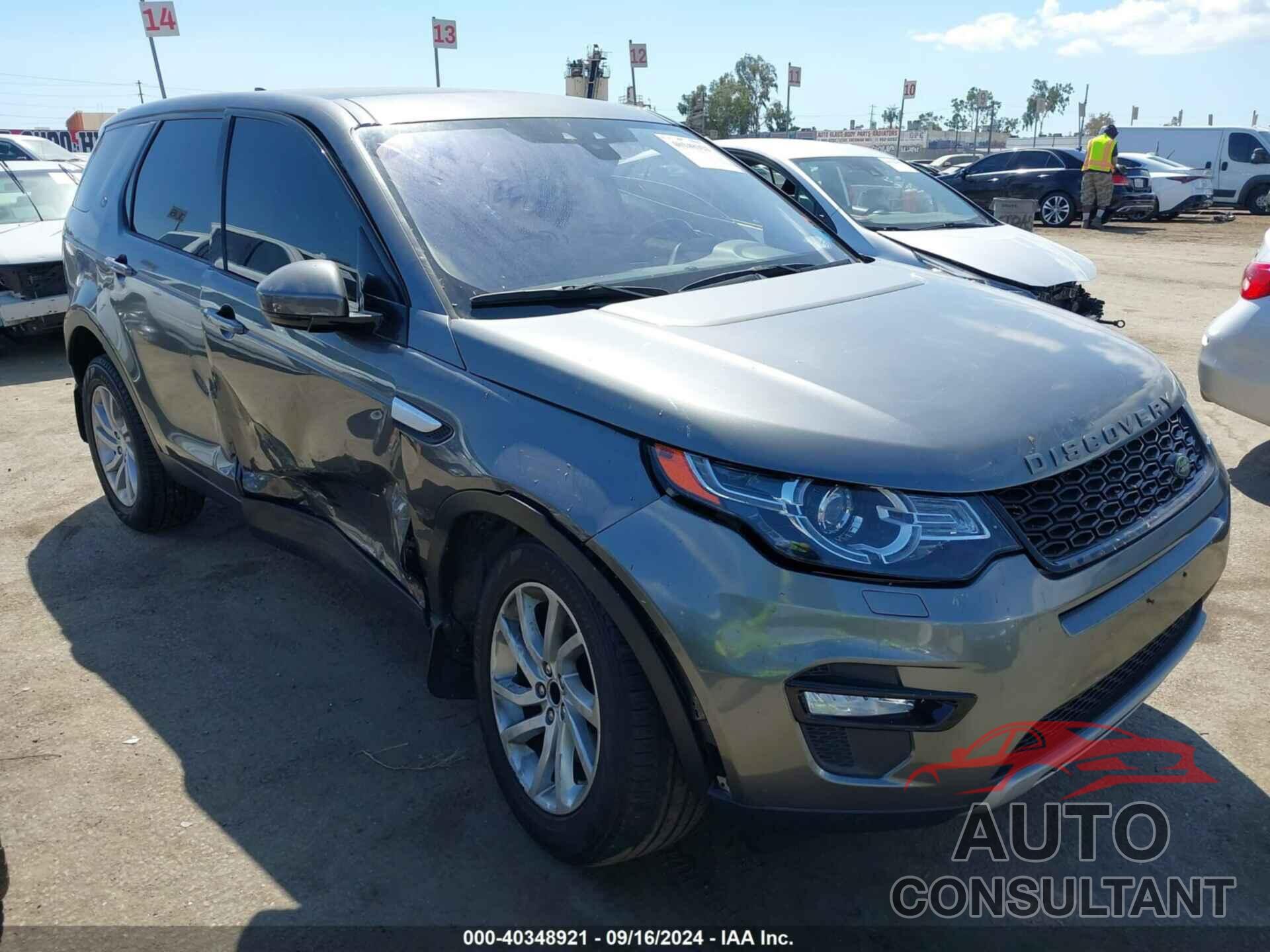 LAND ROVER DISCOVERY SPORT 2018 - SALCR2RX2JH725805