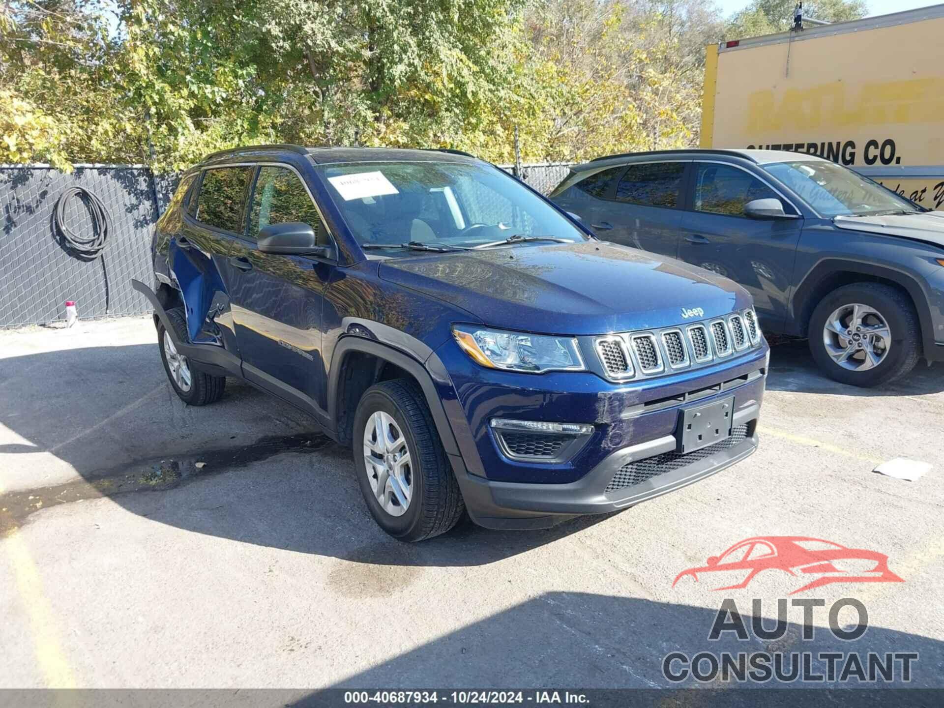 JEEP COMPASS 2021 - 3C4NJDAB8MT591360