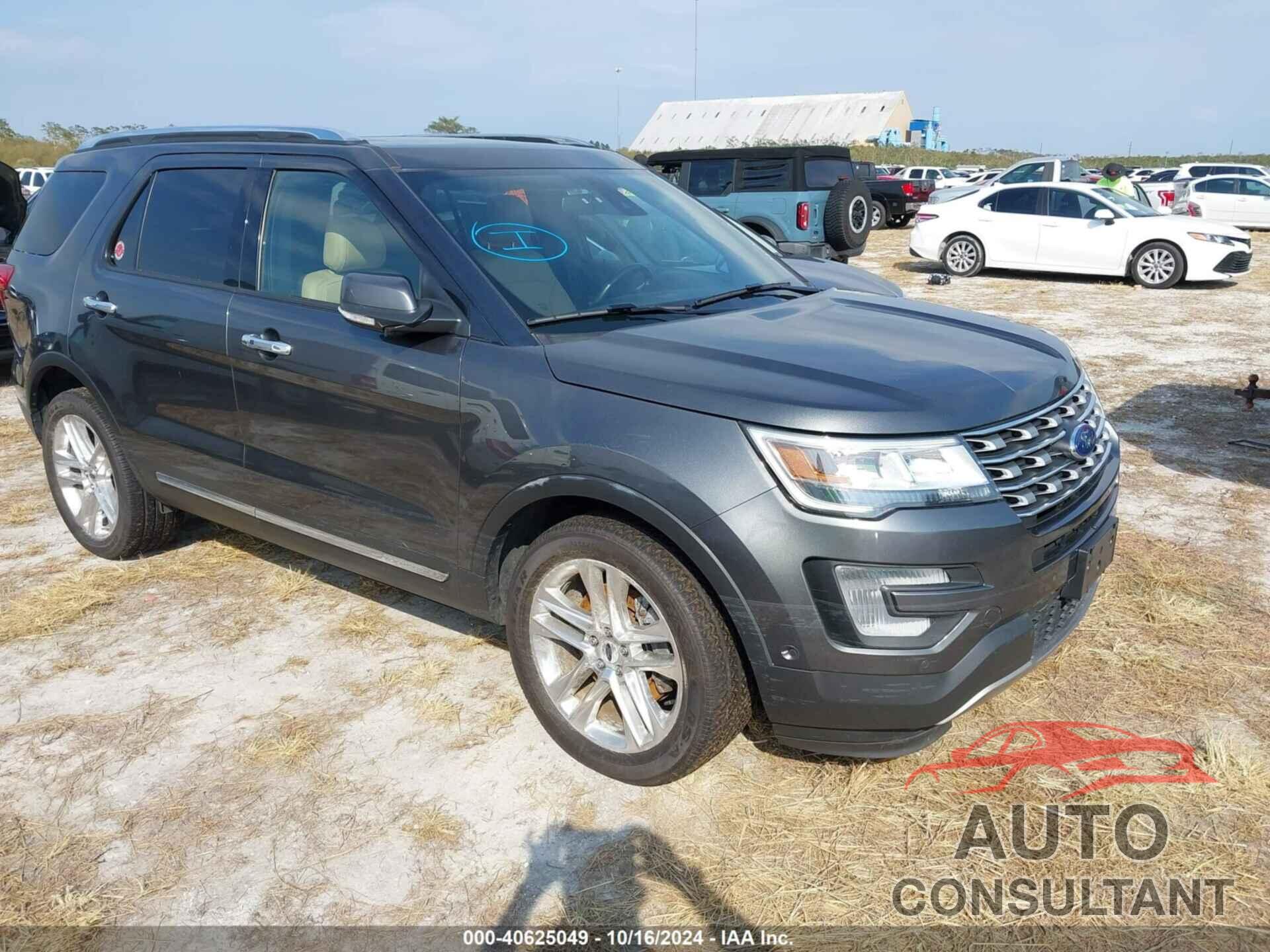 FORD EXPLORER 2017 - 1FM5K8F81HGA05914