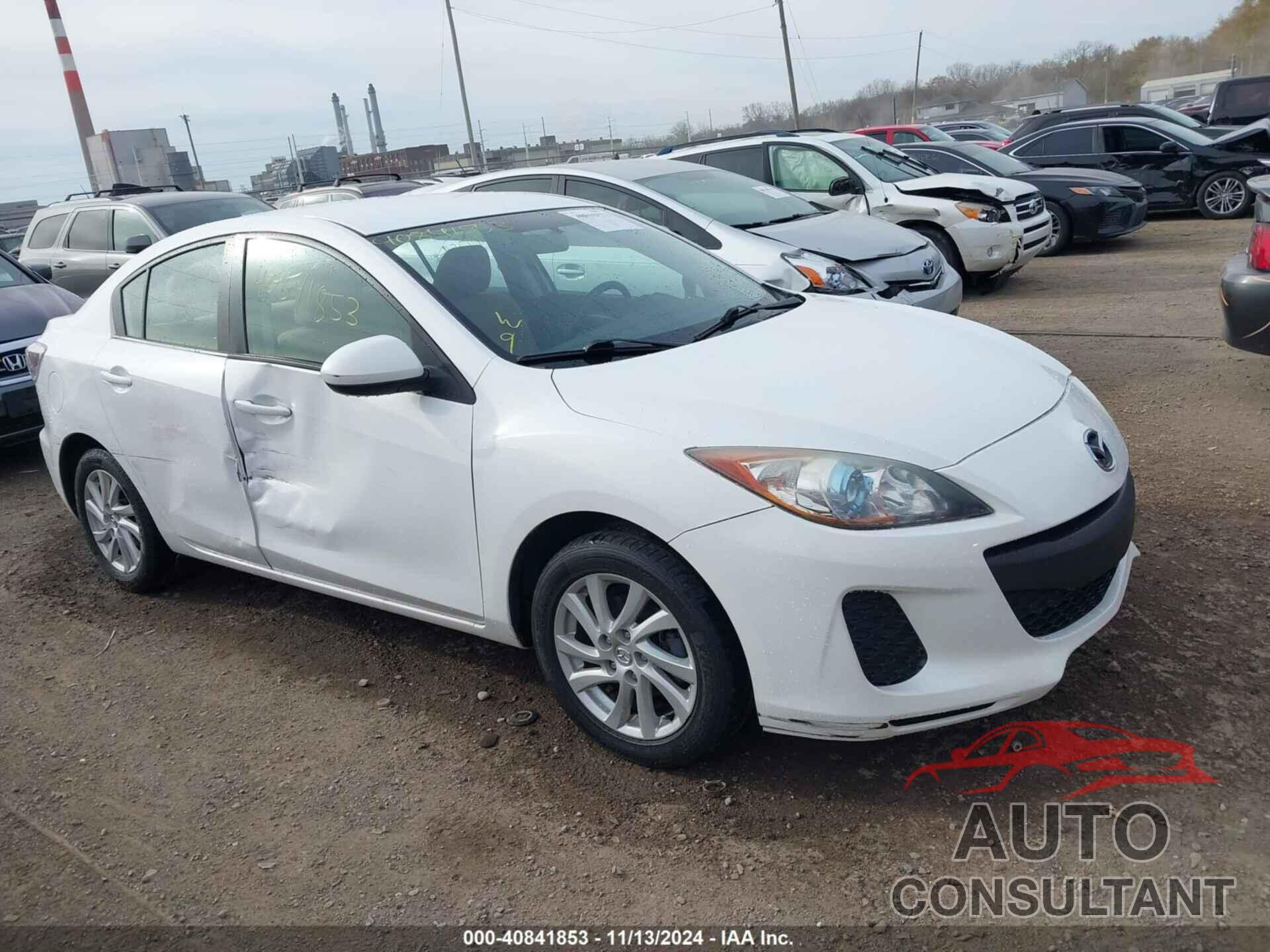 MAZDA MAZDA3 2012 - JM1BL1V78C1532090