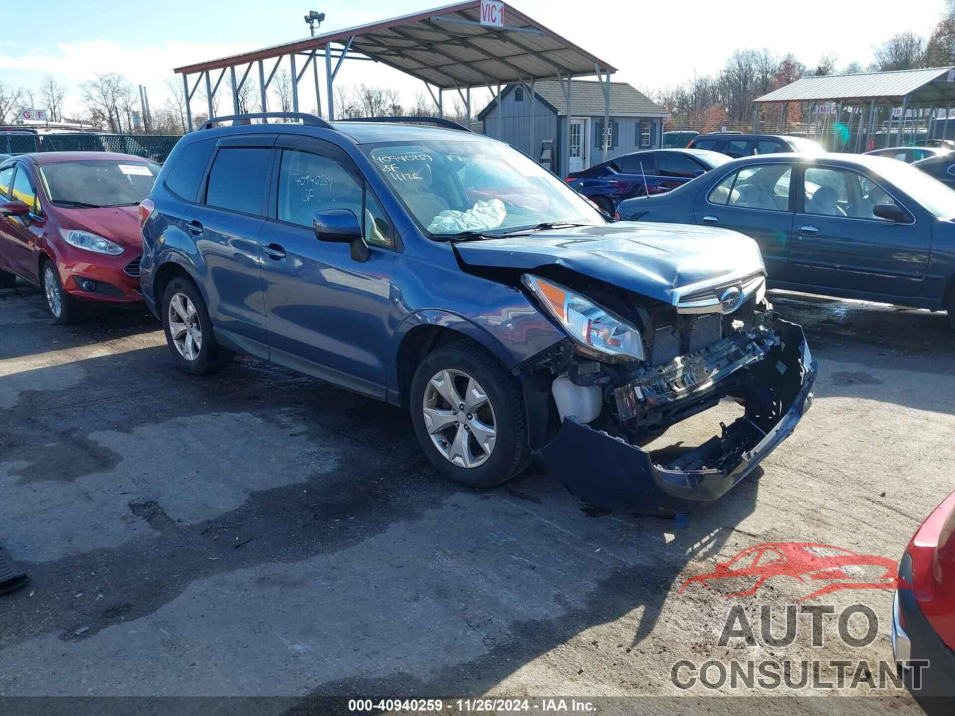 SUBARU FORESTER 2014 - JF2SJACC9EG405811