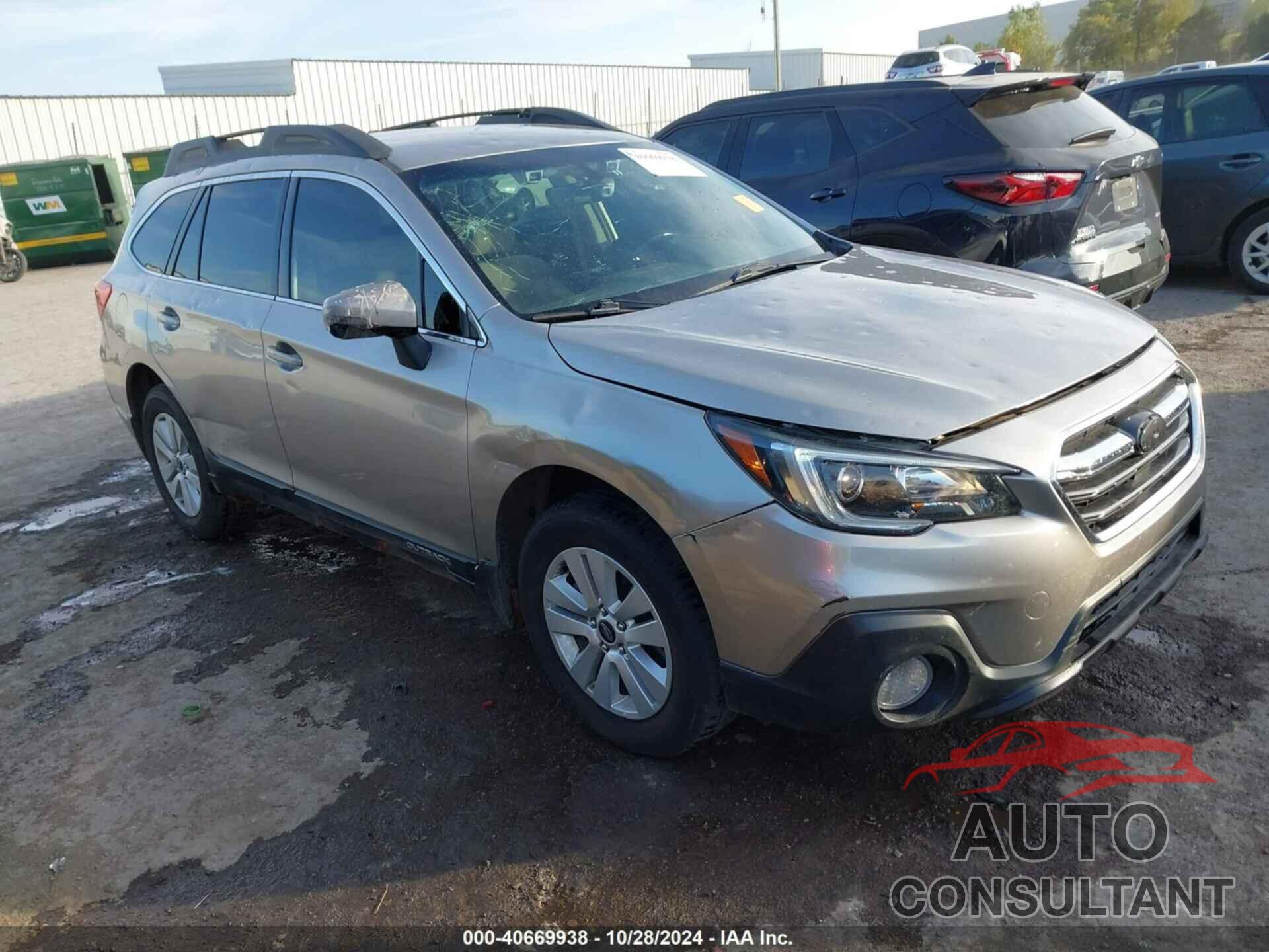 SUBARU OUTBACK 2018 - 4S4BSAFC8J3265626