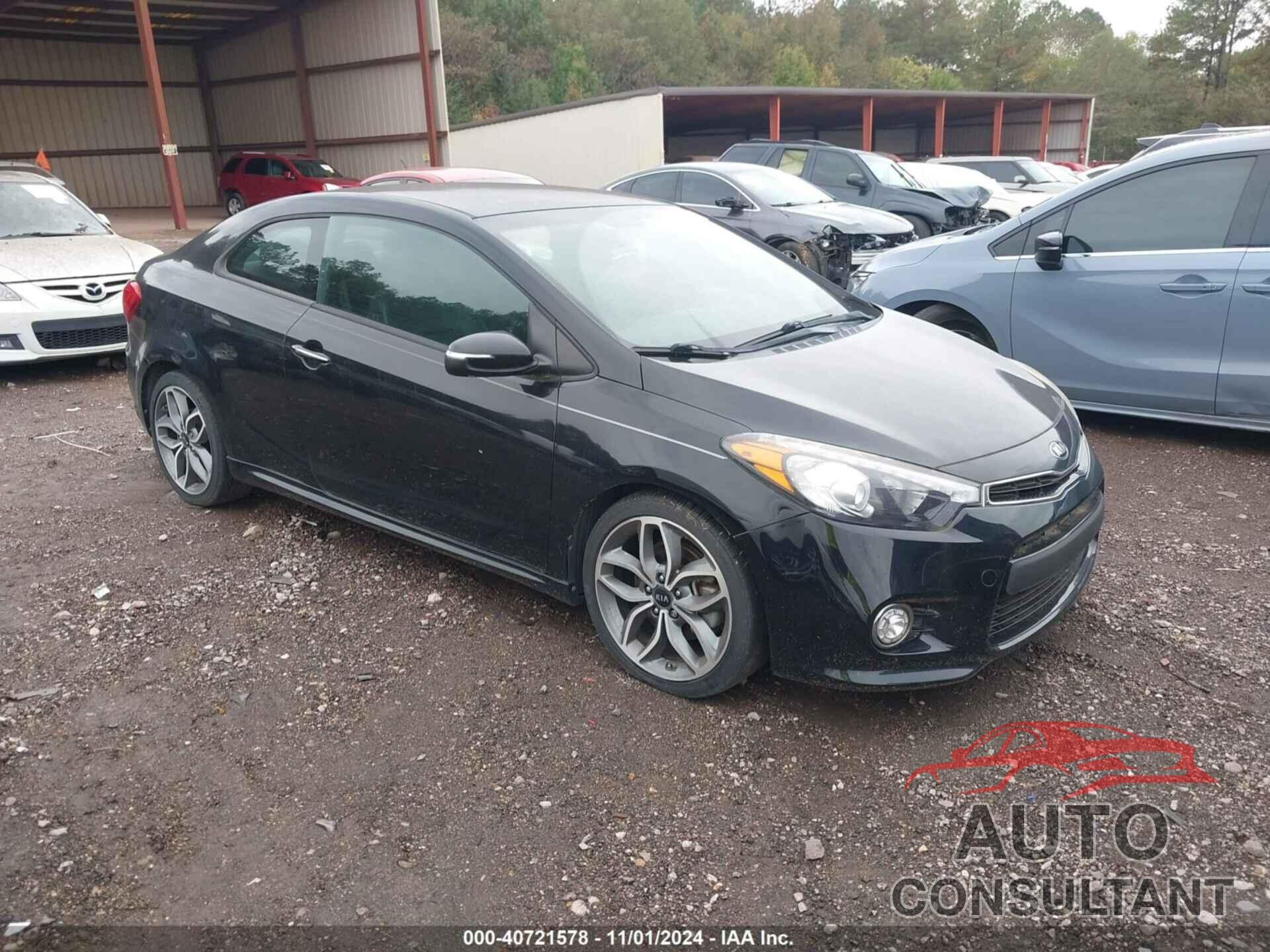 KIA FORTE KOUP 2016 - KNAFZ6A38G5621542