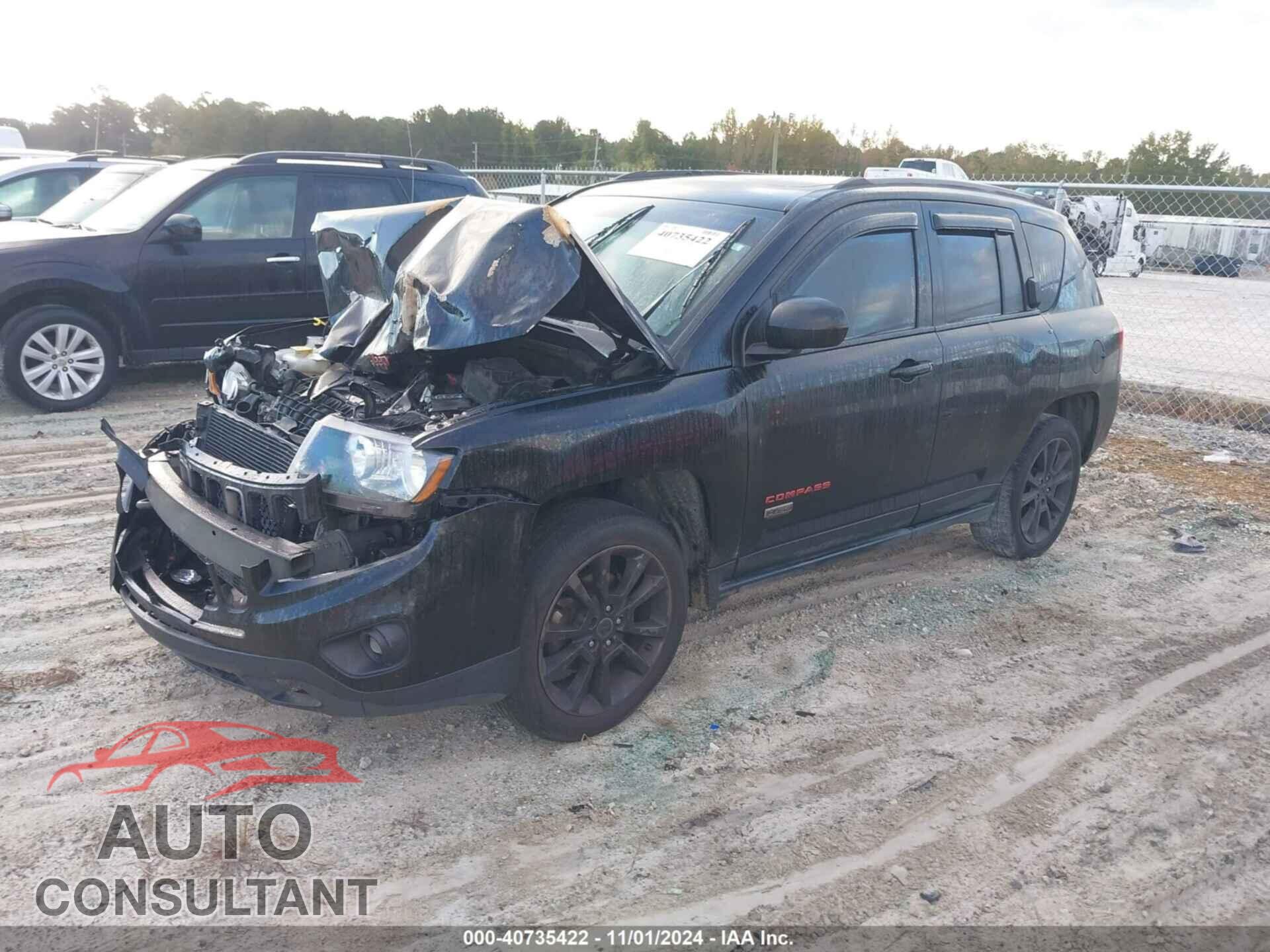 JEEP COMPASS 2017 - 1C4NJDBB4HD173534