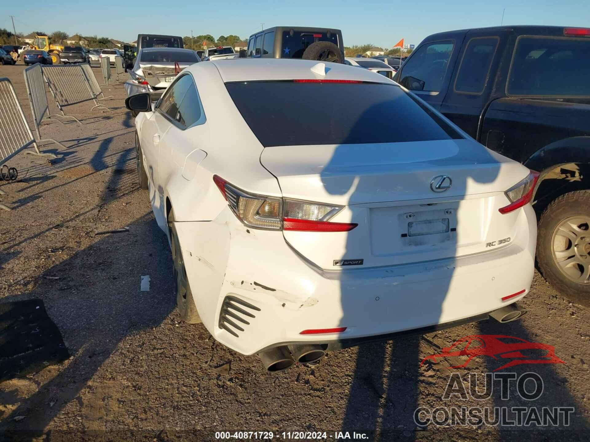 LEXUS RC 350 2017 - JTHHE5BC5H5016572