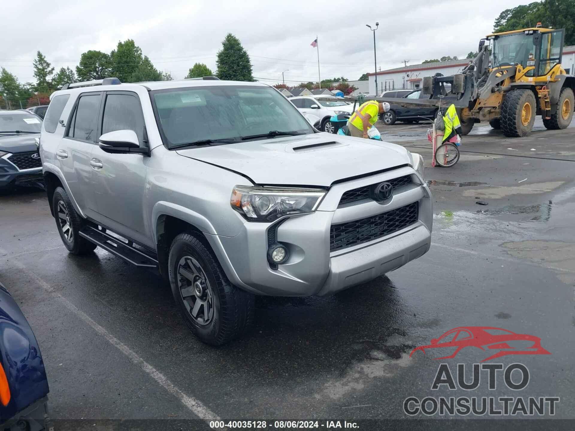 TOYOTA 4RUNNER 2018 - JTEBU5JR0J5509030