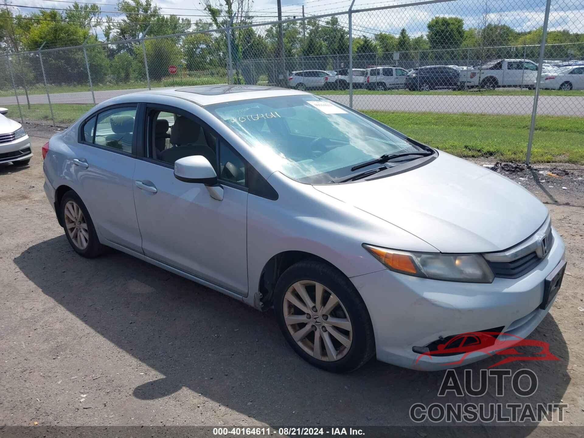 HONDA CIVIC 2012 - 2HGFB2F84CH549764