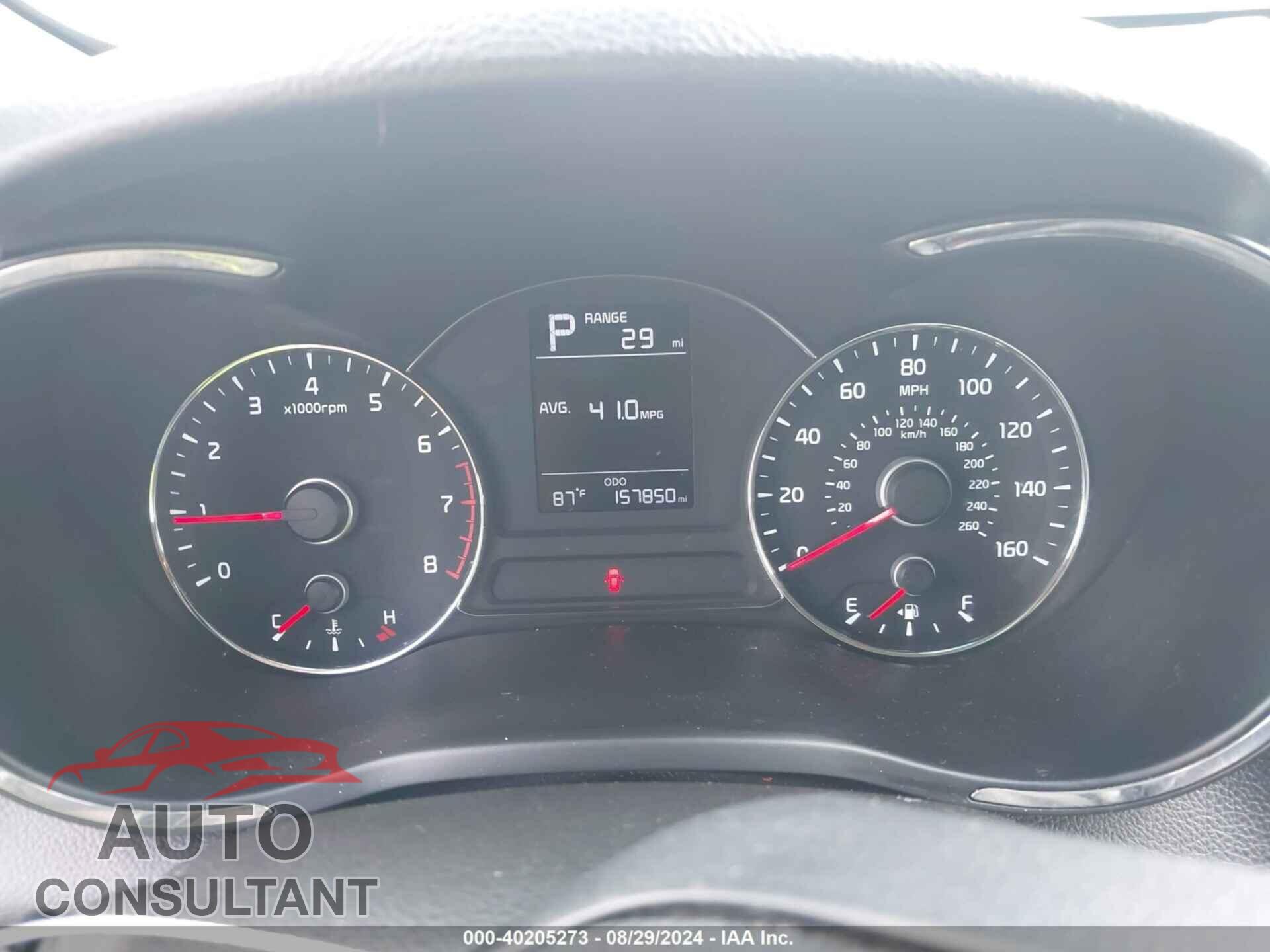 KIA FORTE 2017 - 3KPFK4A7XHE044503