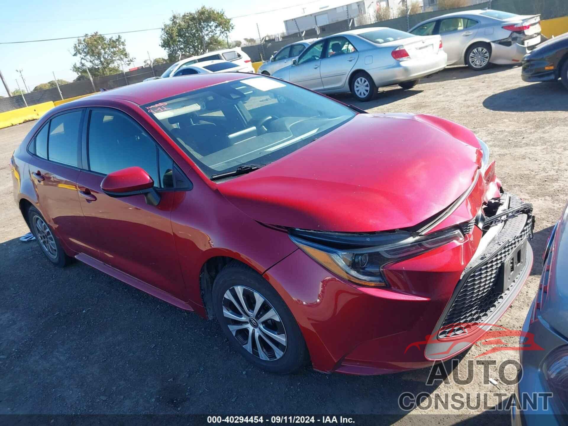 TOYOTA COROLLA 2022 - JTDEAMDE2NJ053462
